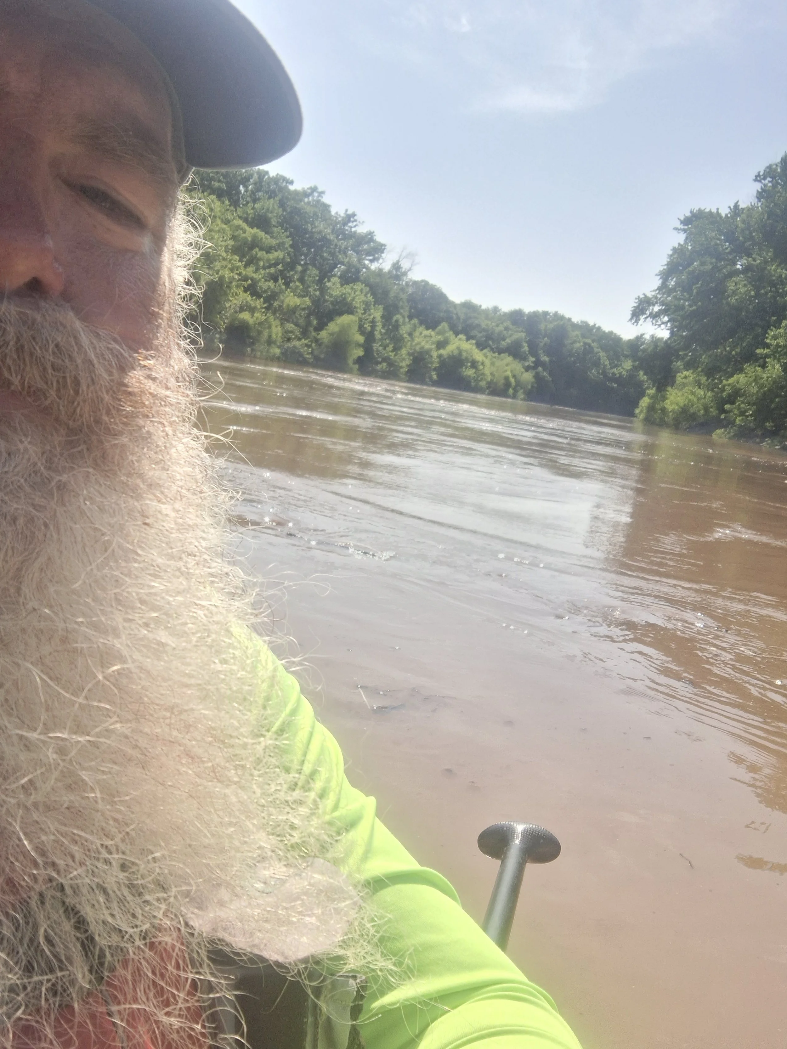 Matt "Mud" Britt on the LaMine River, MO