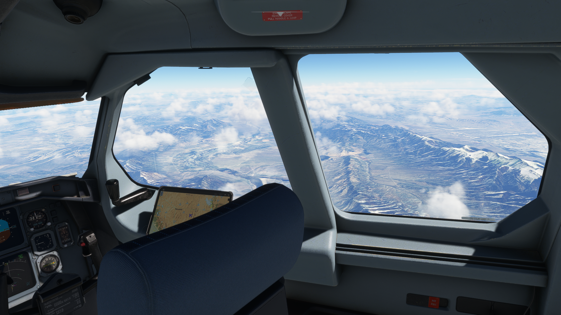 By Jeff M. (ORB0001) ~ "First Officer's view. Orbital Cargo inaugural service. July 3, 2025."