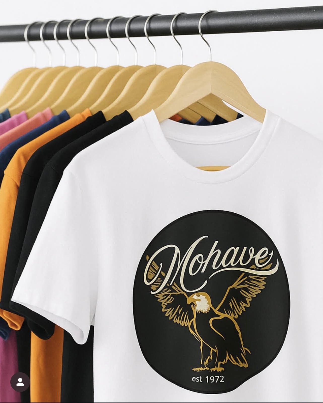 Mohave T-Shirt with Classic Eagle Emblem