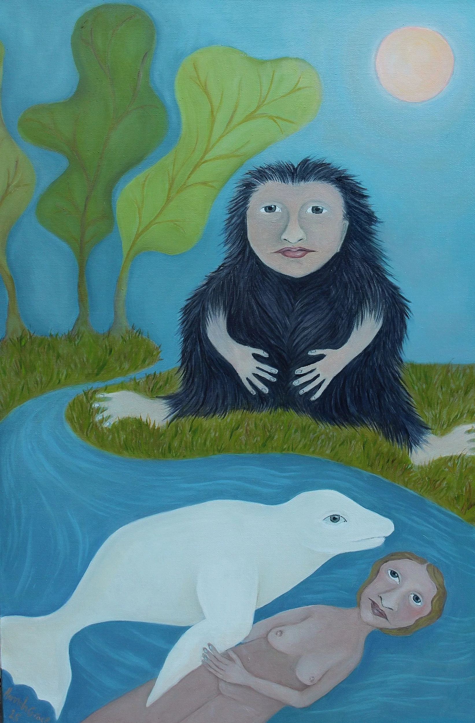 "the Fury creature, The women and the seal' 2025