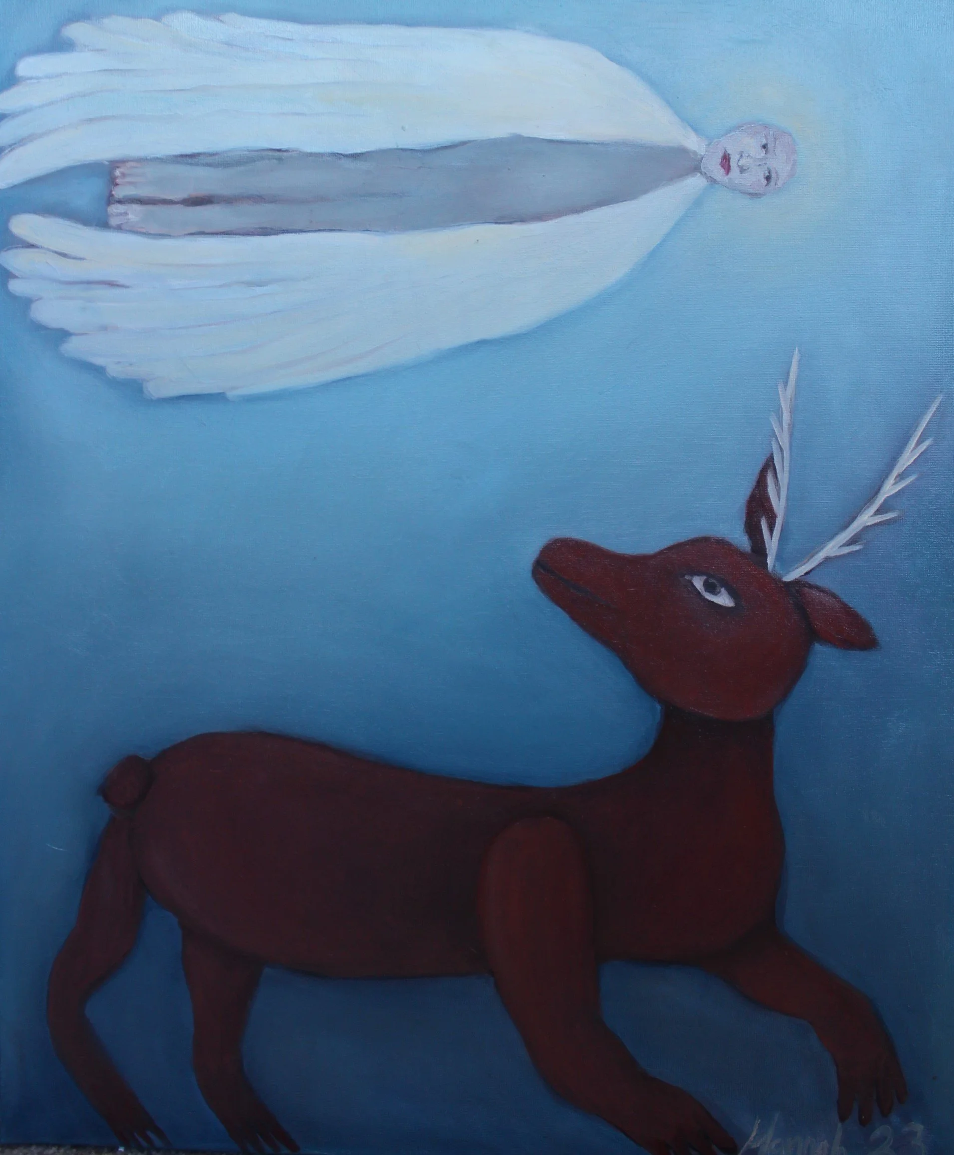 "Angel overhead" 2024
Sold