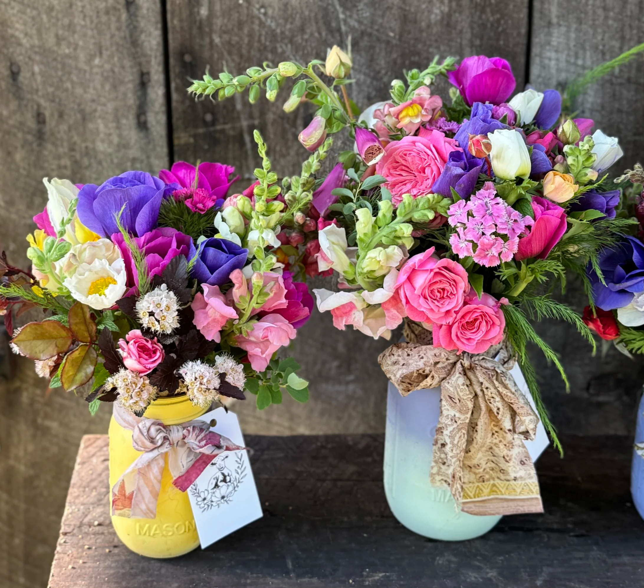 Mason Jar Bouquet