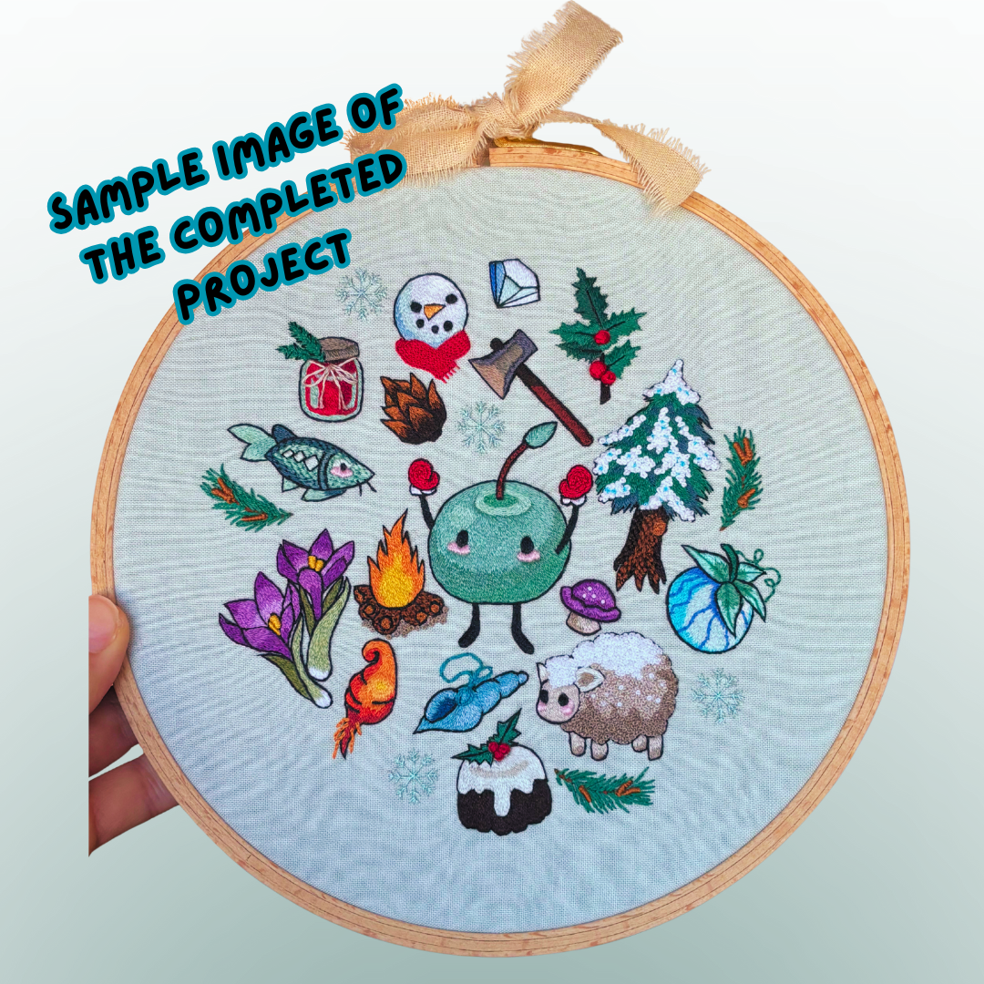 "Frozen Tundra" Embroidery Kit
