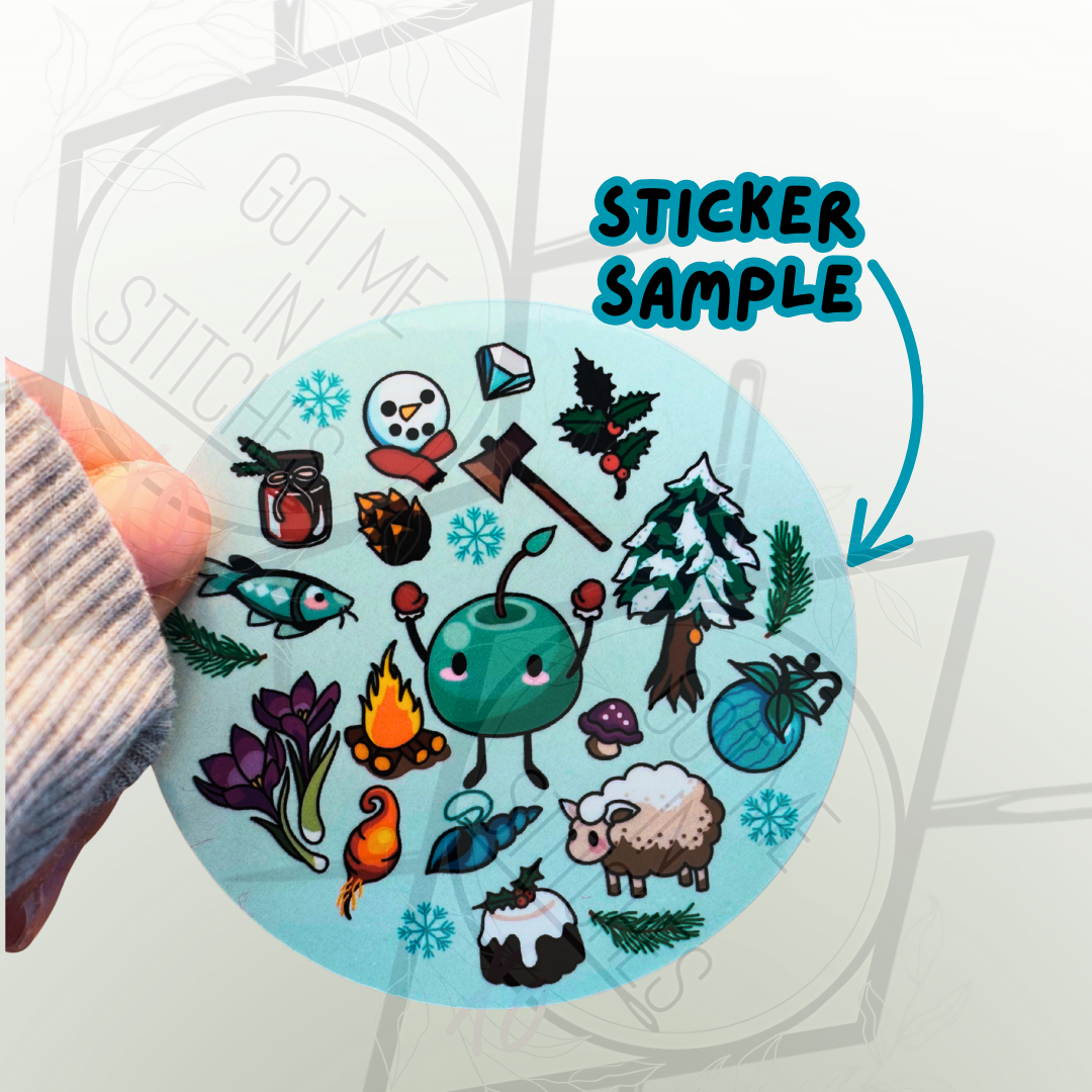 "Frozen Tundra" Vinyl Sticker