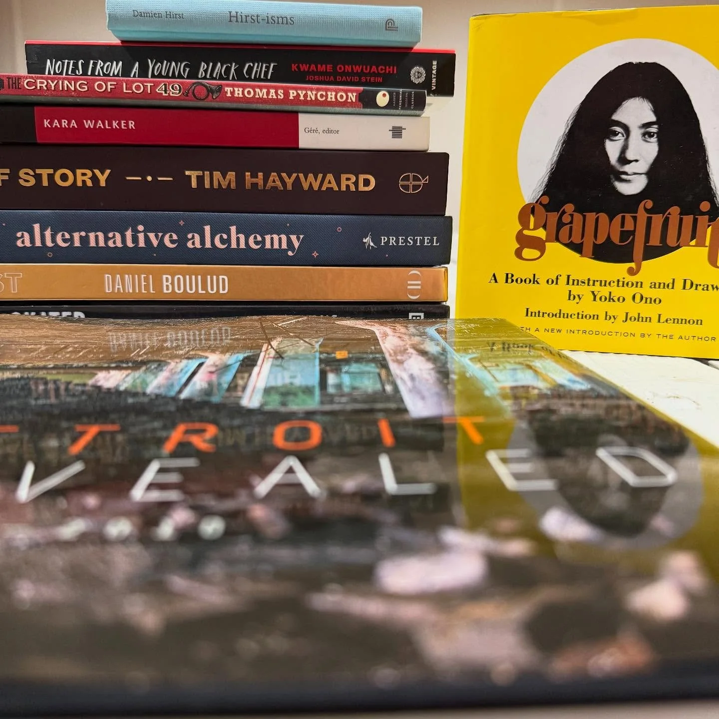 Last of the packing for @detbookfest tomorrow! 

Art, cooking, literature, kids books, literature, and more. See you at @easternmarket 

Write your own synopsis.