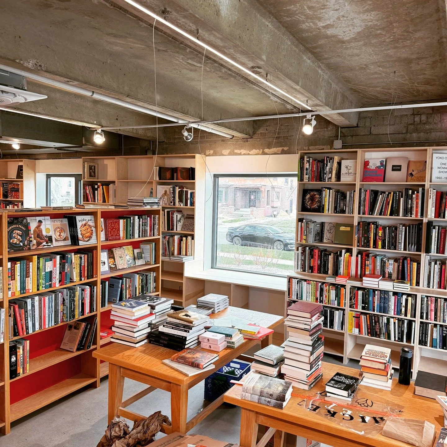 SNEAK PEAK this Saturday, April 18th, noon-7pm! 

Along with our friends @bowerbird.home.detroit and @detroittakemehome in the @cadillacartscentre 

We're _almost_ ready, but since we're here all the time and so excited, why not share our space, and 
