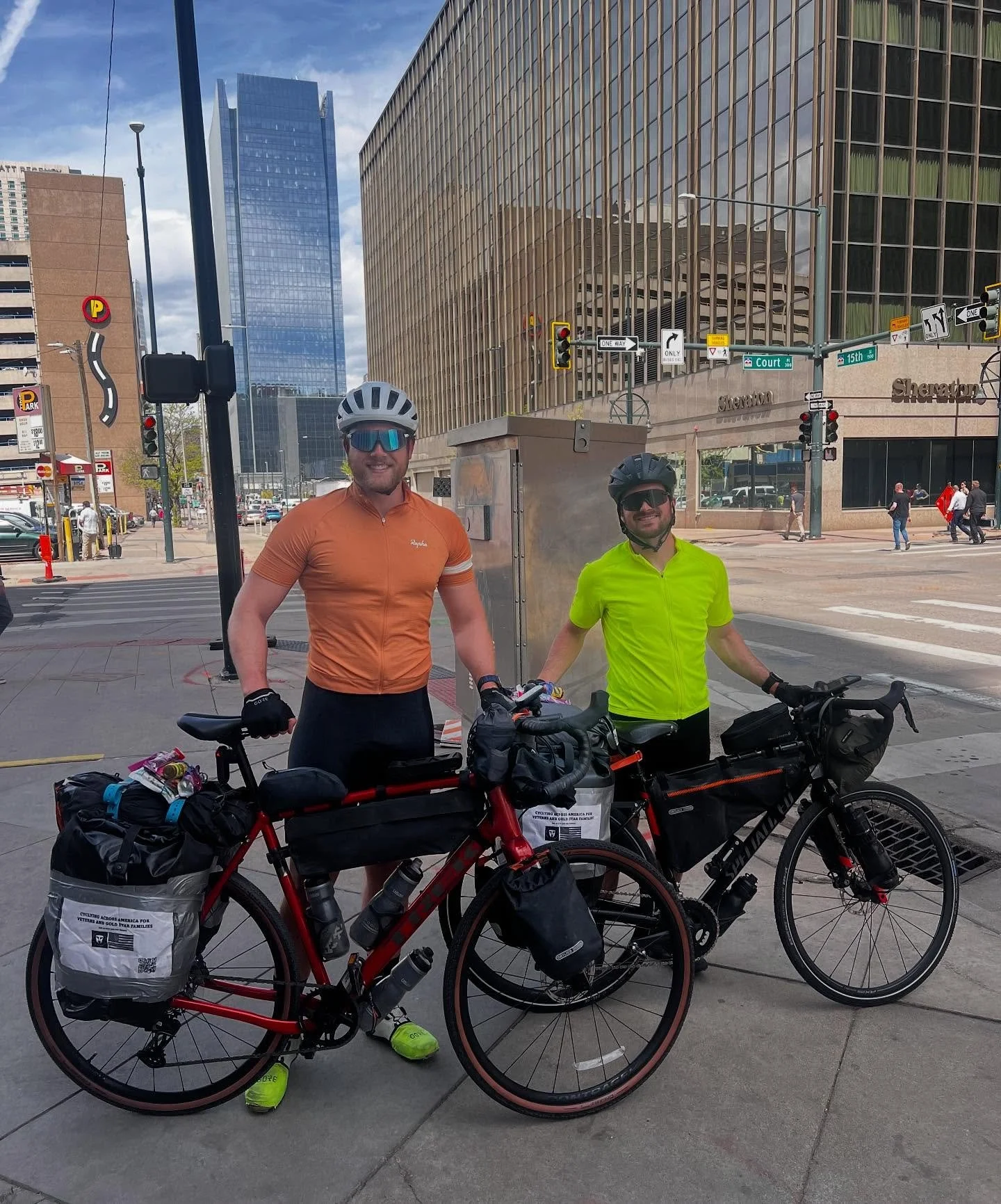 Patrick Fitzgerald and Chris Labriola, previous winners of the Run for Jude 5k (see second photo!), will be joining our efforts a little differently this year! They have embarked on an unbelievable journey, a 4000+ mile bike ride along the historic T