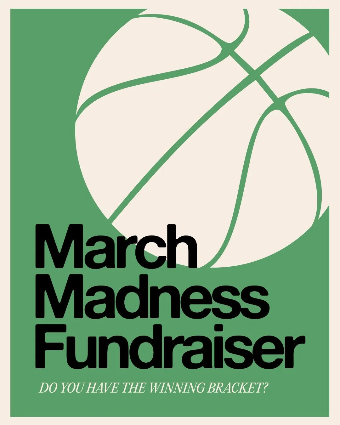 March Madness Bracket Fundraiser ✨🏀
Think you&rsquo;ve got the winning bracket? Put it to the test while supporting a great cause!
Important Dates
Brackets open: March 15
Brackets close: Thursday, March 19 before tip-off at 12:00 PM
💰 Entry Fee: $1