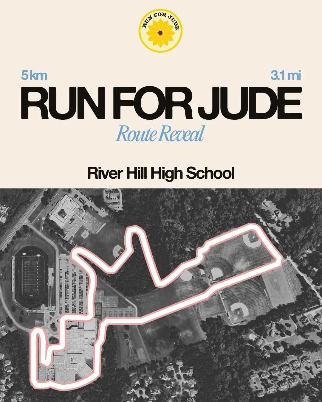 Run for Jude 5K is TOMORROW!🌻 🏃

In-person check-in begins at 8:30 a.m. EST. If you&rsquo;re running virtually join our Strava run club &amp; don't forget to post pics on your story and tag us 📸 

Can&rsquo;t wait to see everyone in person and onl