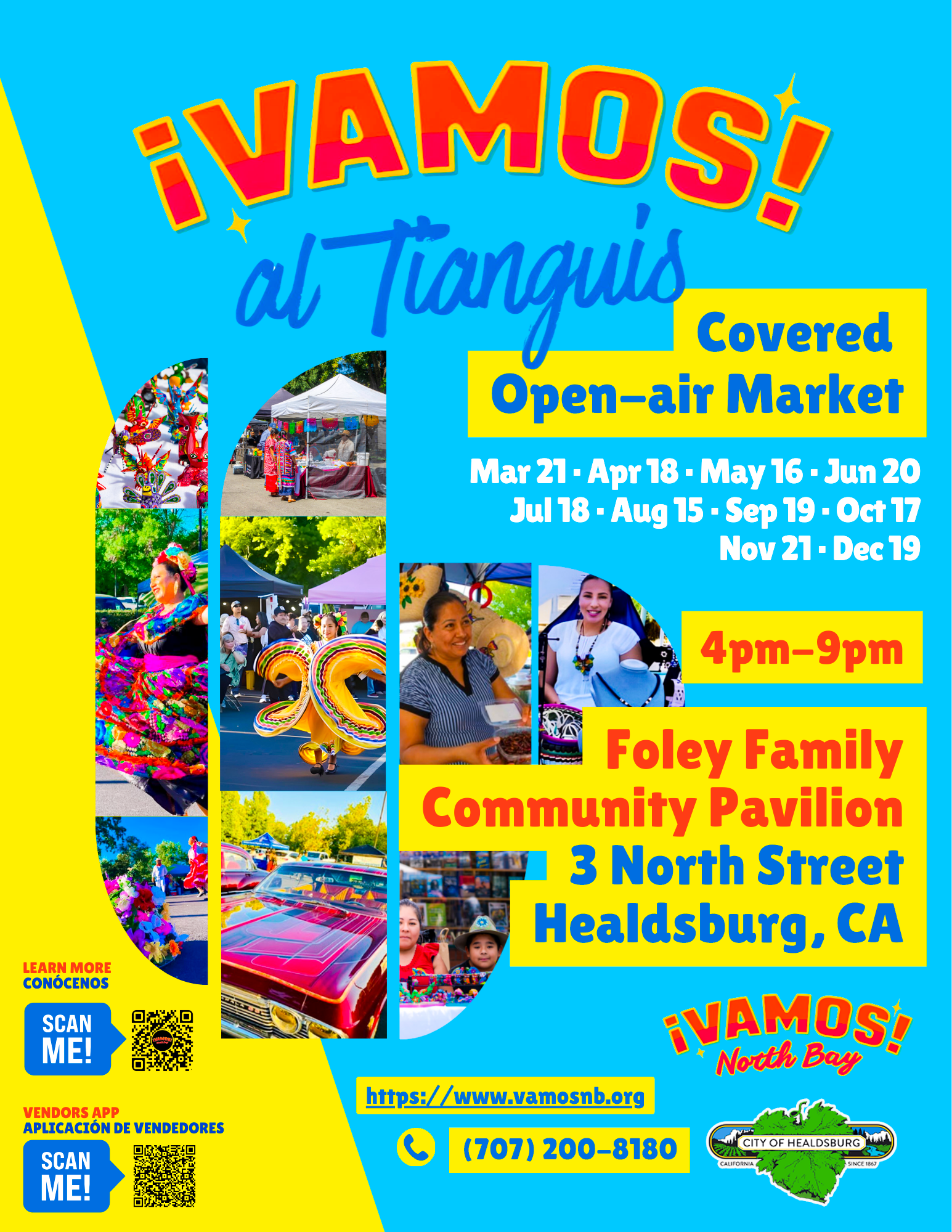 Vamos al Tianguis 18 de Abril-April 18 / Vendedores - Vendors