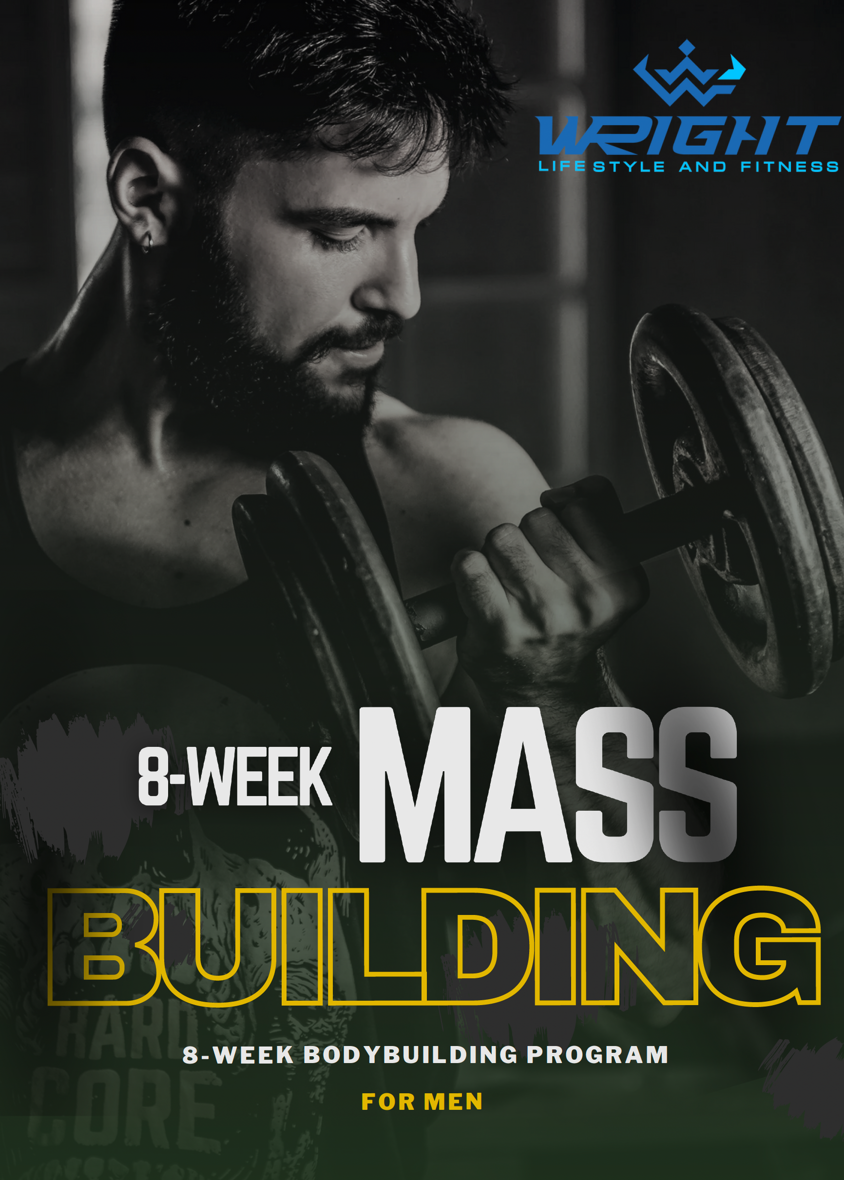 8 week Mass Building program for Men