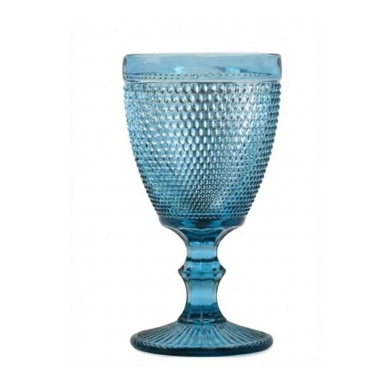 AMBROSIA GOBLET | BLUE HOBNAIL