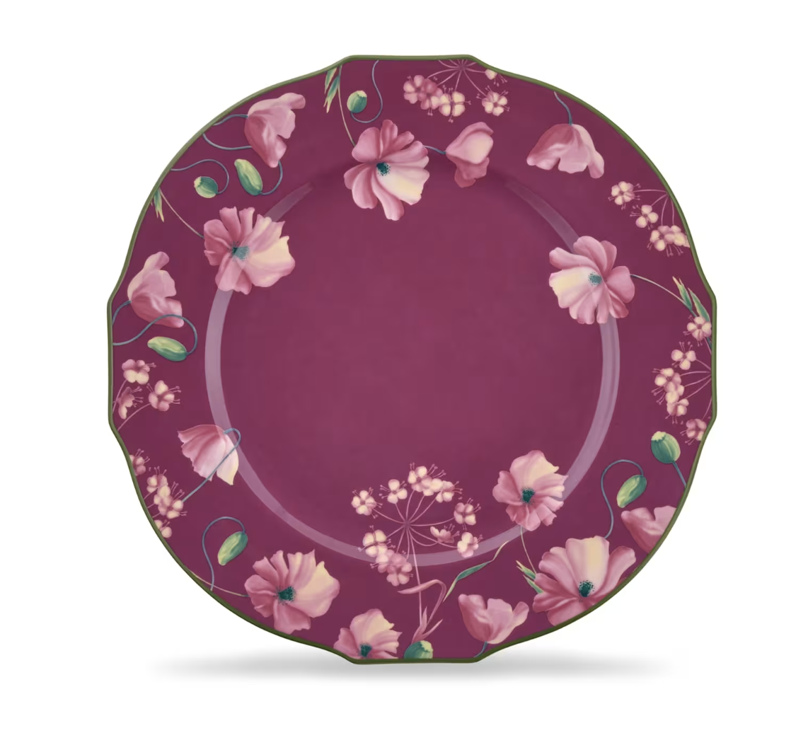 Ginori 1735 Florenza Charger | Malva Pink