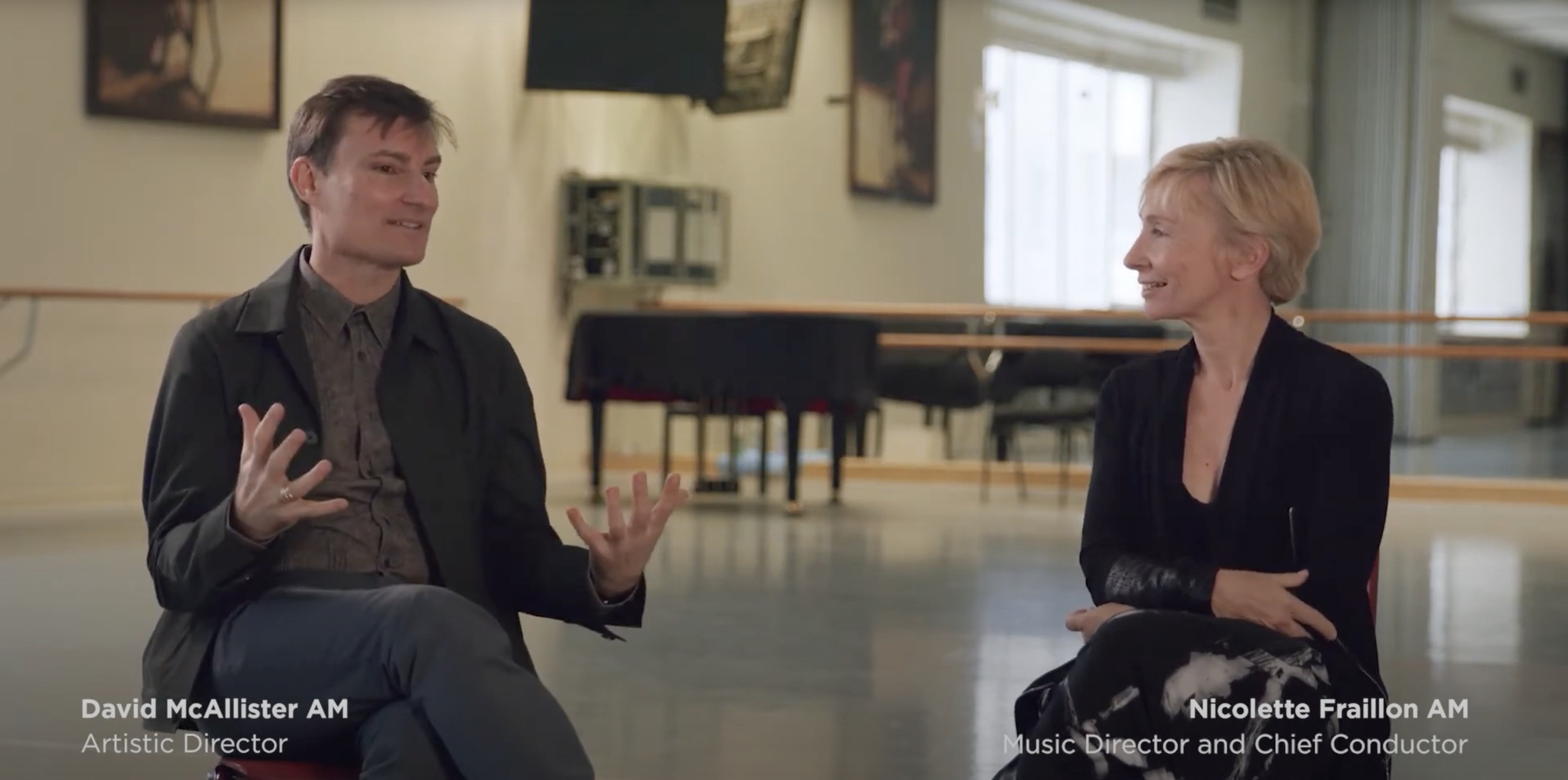 Nicolette in conversation with David McAllister 