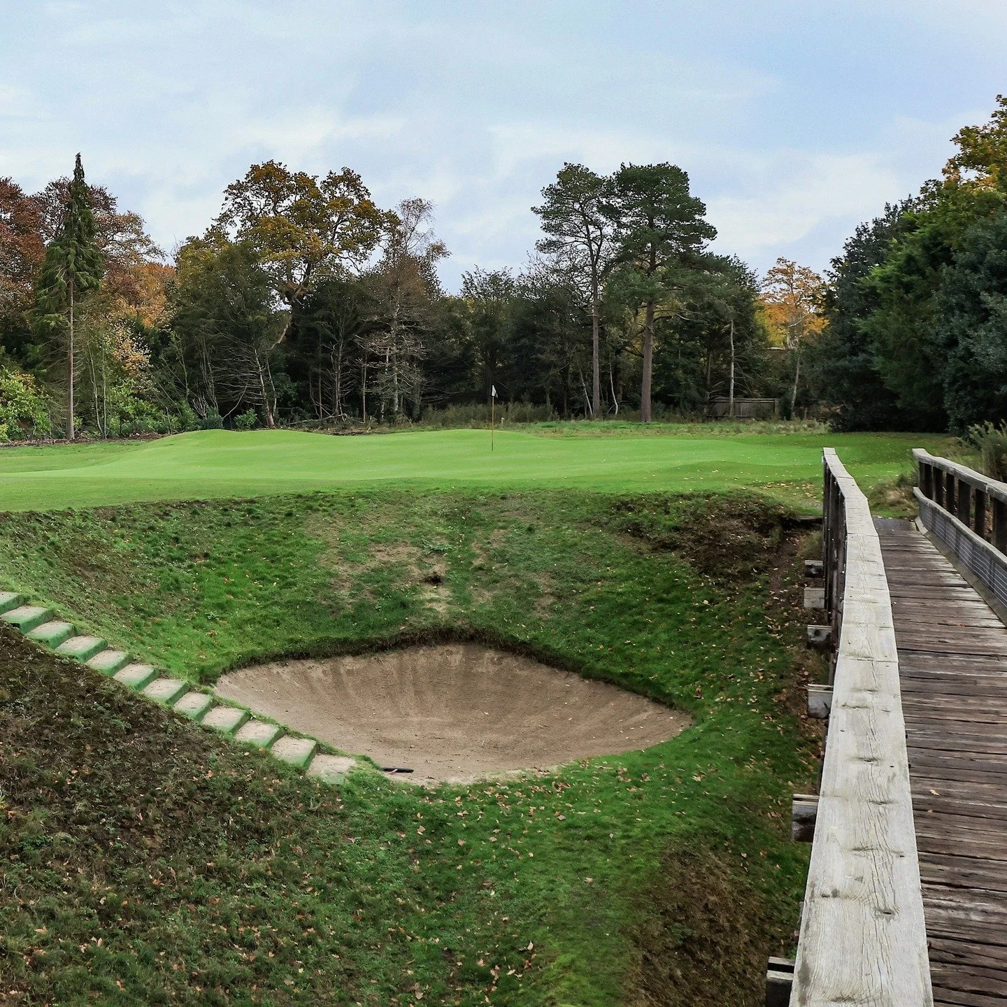 PG Wodehouse wrote that those looking for him should send letters &quot;c/o the 6th hole bunker at The Addington,&rdquo; and that is was the &ldquo;chasm from which no 18-handicap player has ever emerged within the memory of man&rdquo;.

For an artic