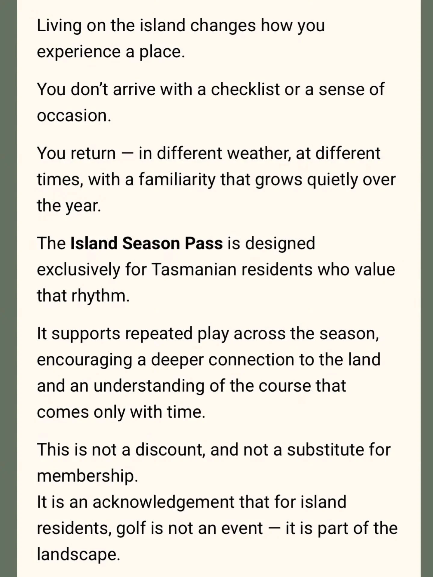 Attention all Tasmanians.....