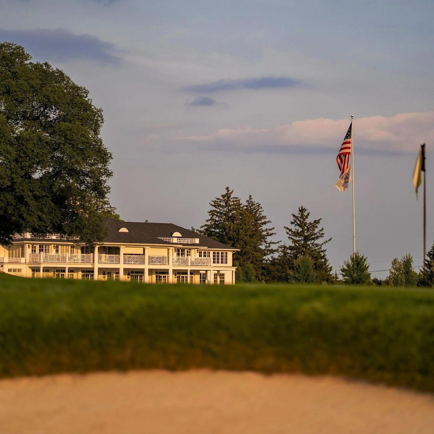 Sunset at BHCC.

Designed by HS Colt.
Restored by Mike DeVries &amp; Frank Pont.

Photos: @lukasmichel