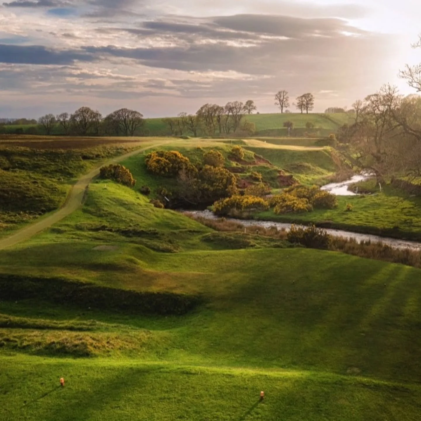 "The nuttiest of nutty holes in the world... No one would build this hole now. They'd build the Road Hole a hundred times before they built this."

- @mike_clayton_golf on the 15th at Appleby, the Bell Hole. 176 yards of terror and fun as o