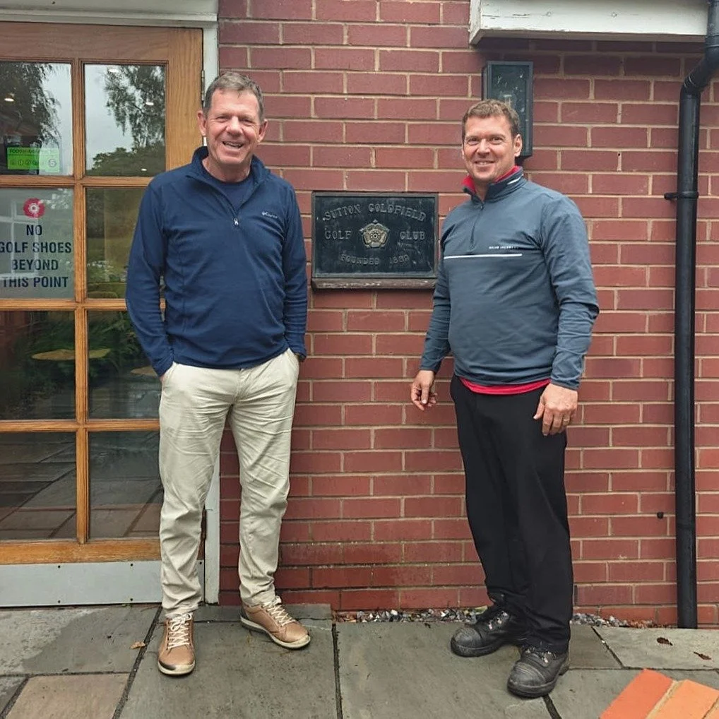 A grotty day weatherwise for Frank's meeting today with CM Chris Roberts.

MacKenzie's revised design adorns the clubhouse wall as well as his thoughts on the anticipated outcome. It wasn't fully executed but what is there is very special and will be