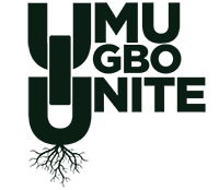 Graphic design with the words "UMass GBO UNITE" in green text, with a snowflake at the bottom.
