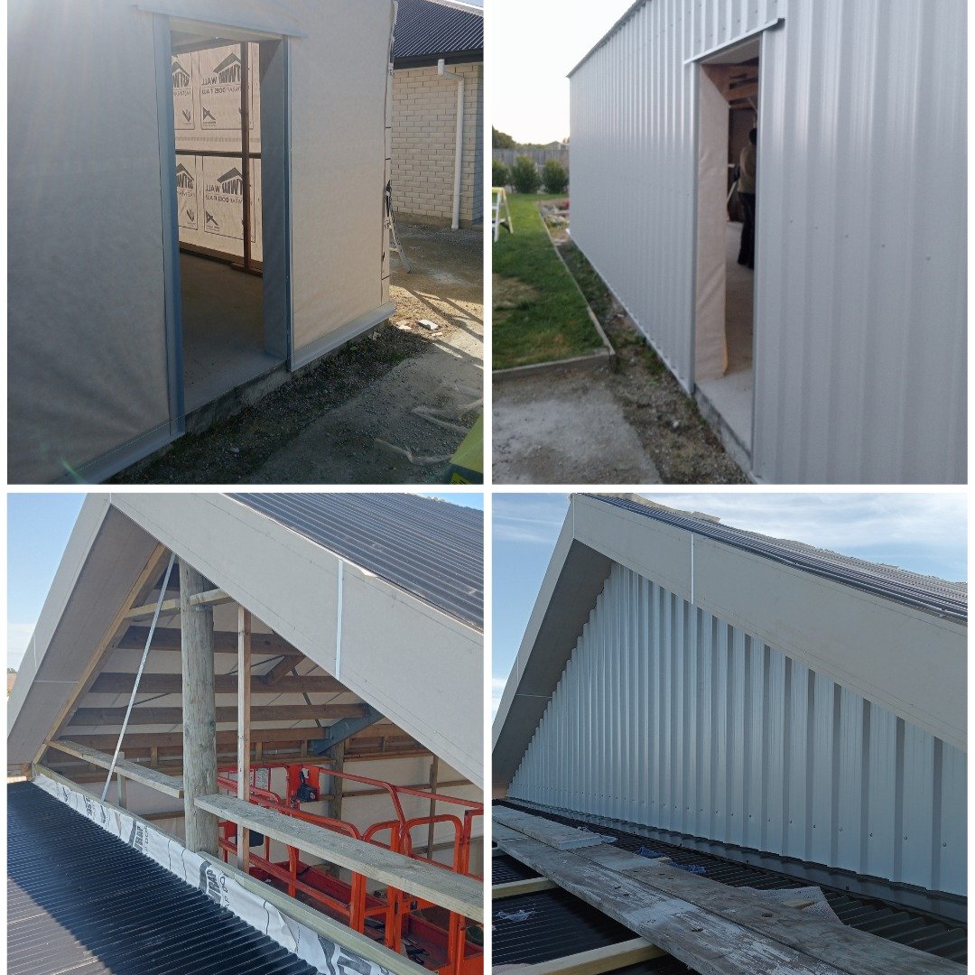 We Love Metal Roofing and Cladding!

The big reveal on this project isn't far away now, one happy customer!

We get the details right so you can get on and enjoy your space!

If you have a sharp colour steel project you need doing get in contact toda