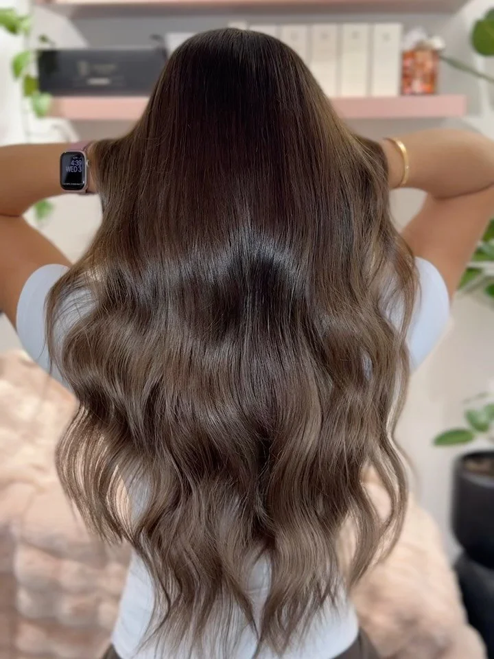 Why do we love the miracle wefts? 💃🏻 

They give that full, seamless transformation without feeling heavy or bulky &mdash; and our clients always comment on how comfortable they are once they&rsquo;re in and how easy they are to look after. They si