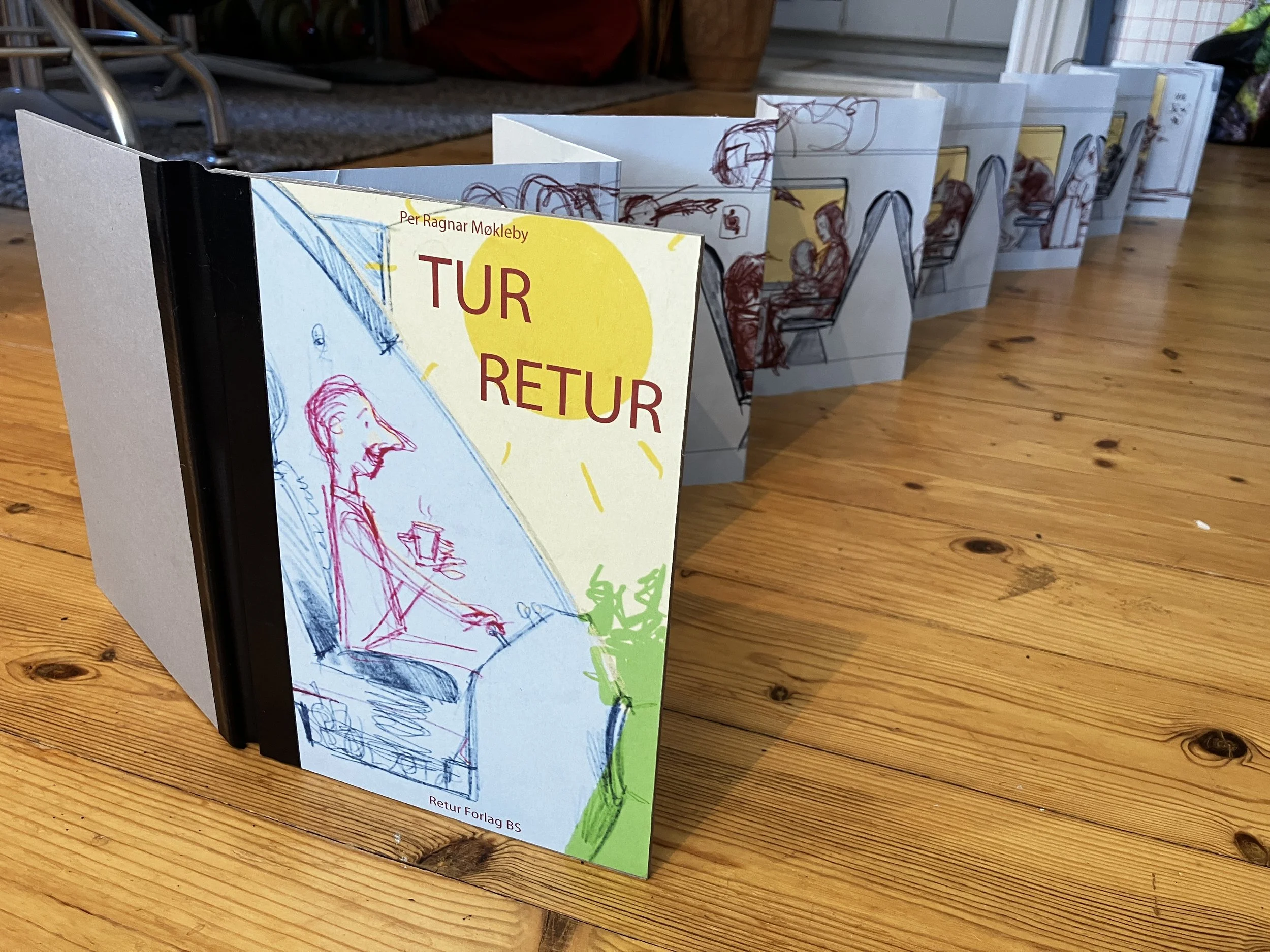 Tidlig dummy av boka