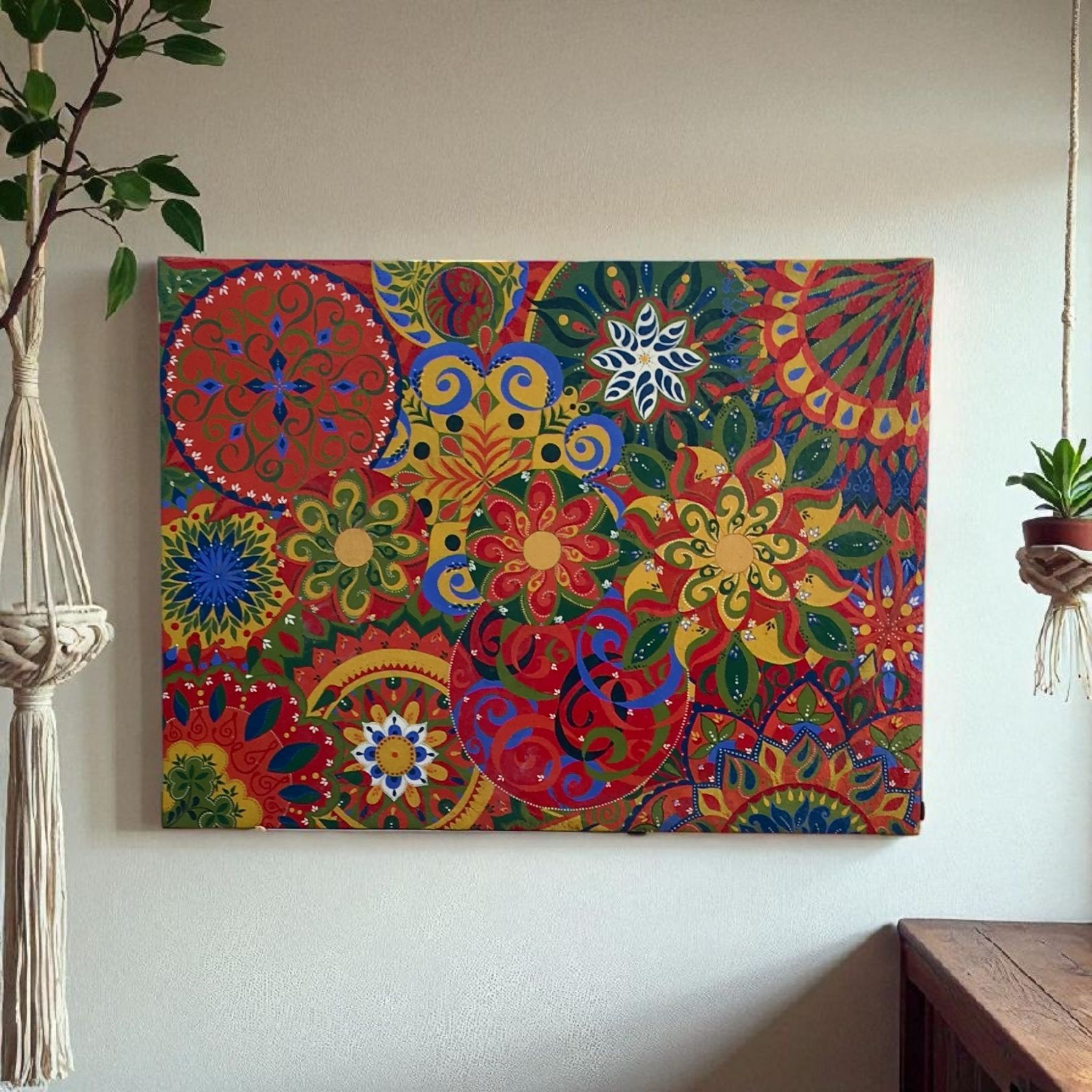 From table to wall art