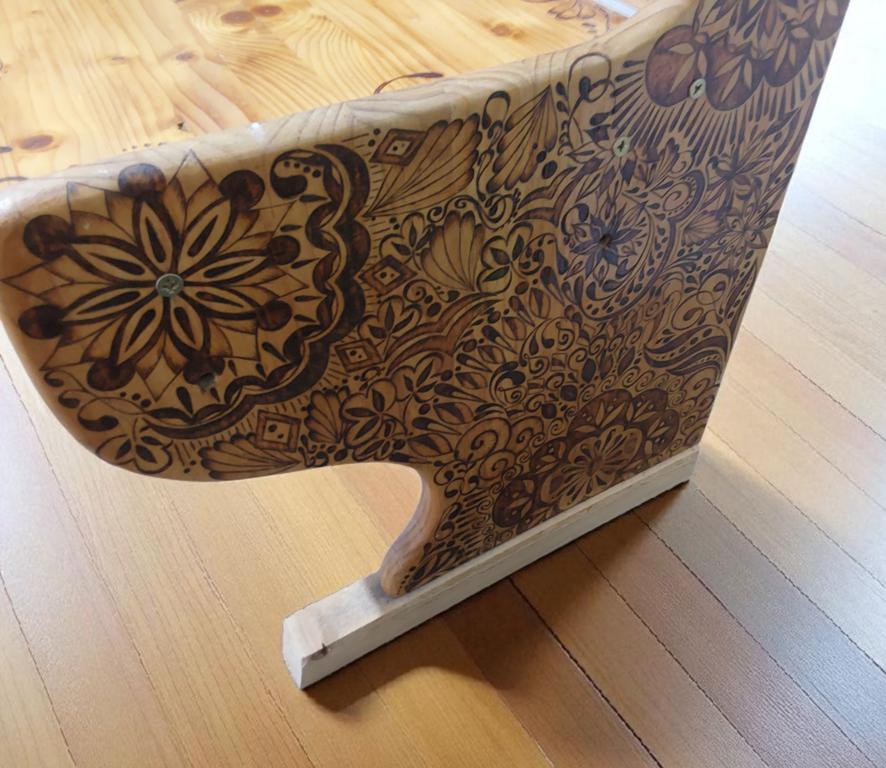 Design on the left side