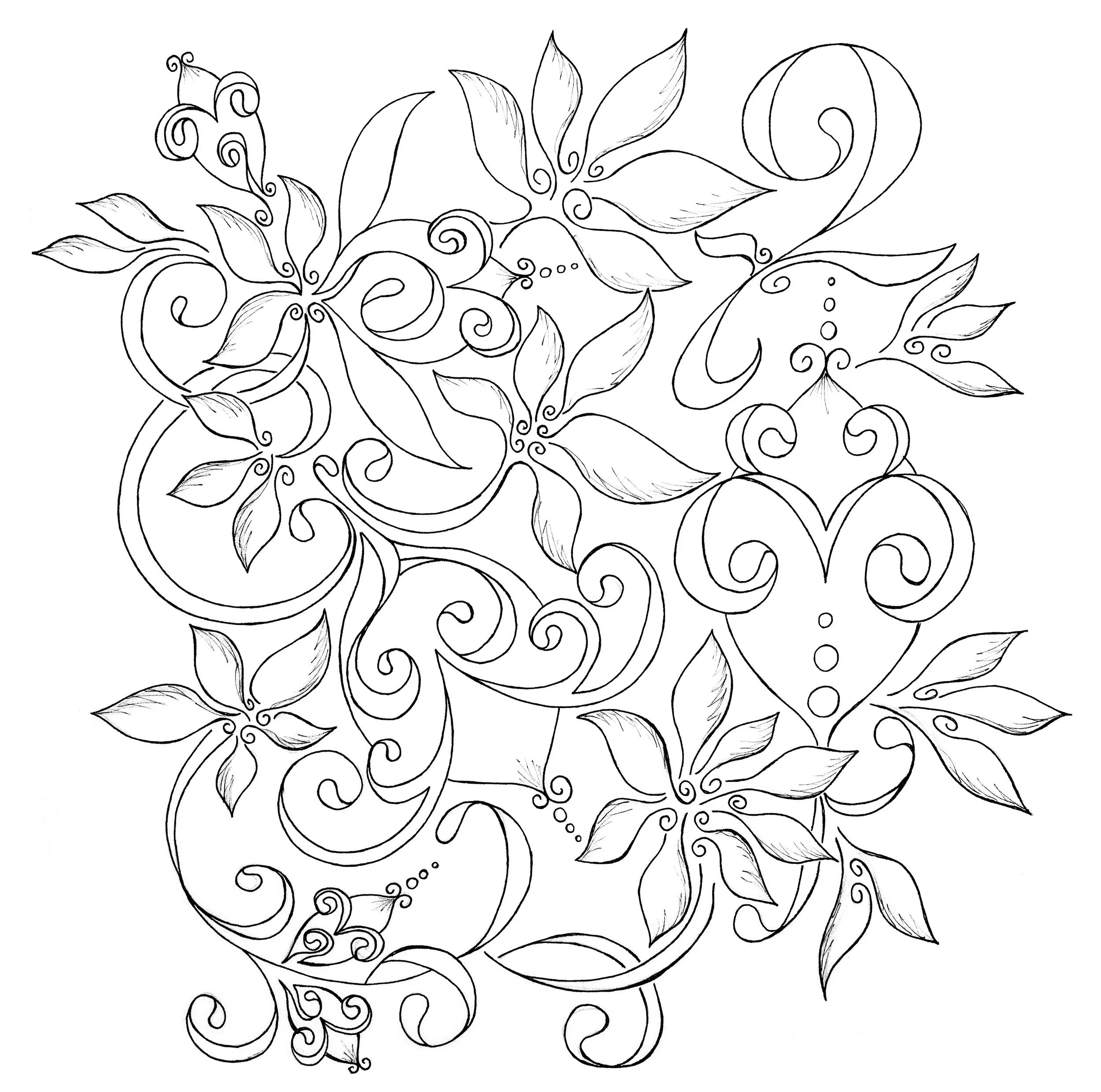 Flower design 