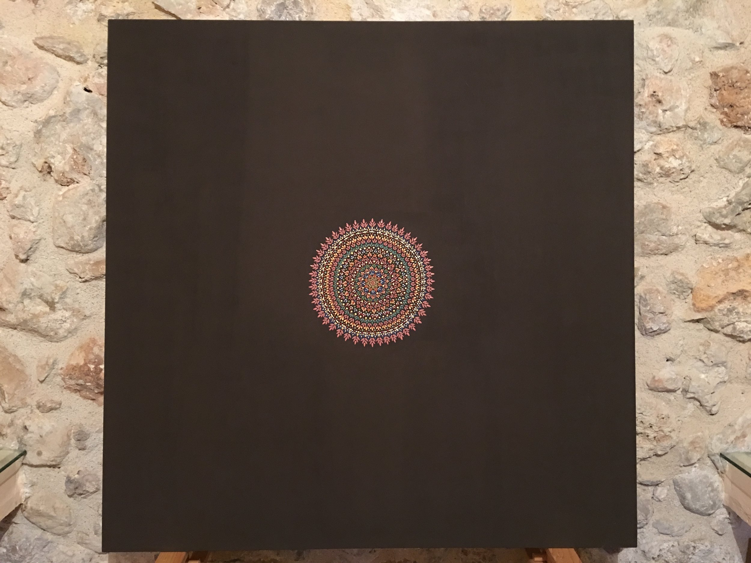 Mandala in process