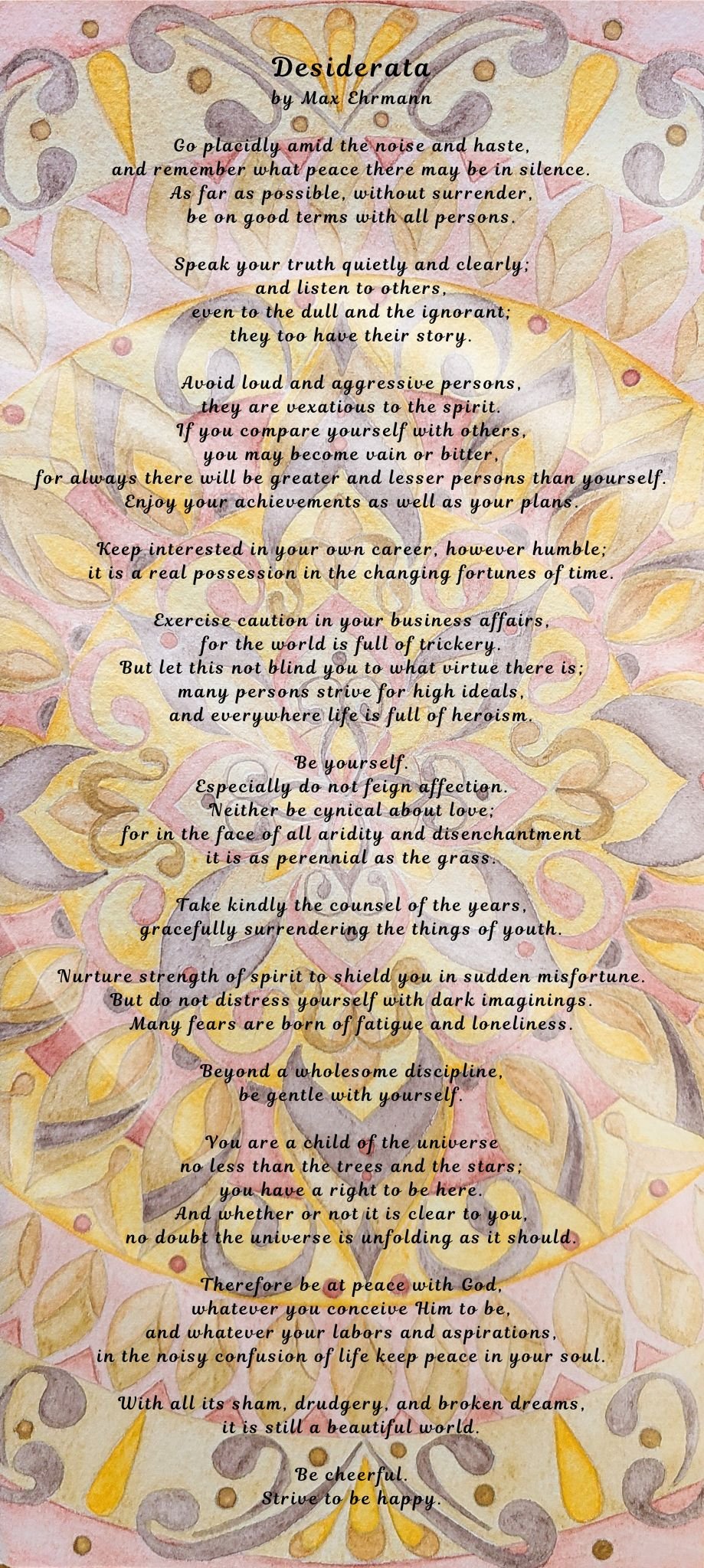 Desiderata