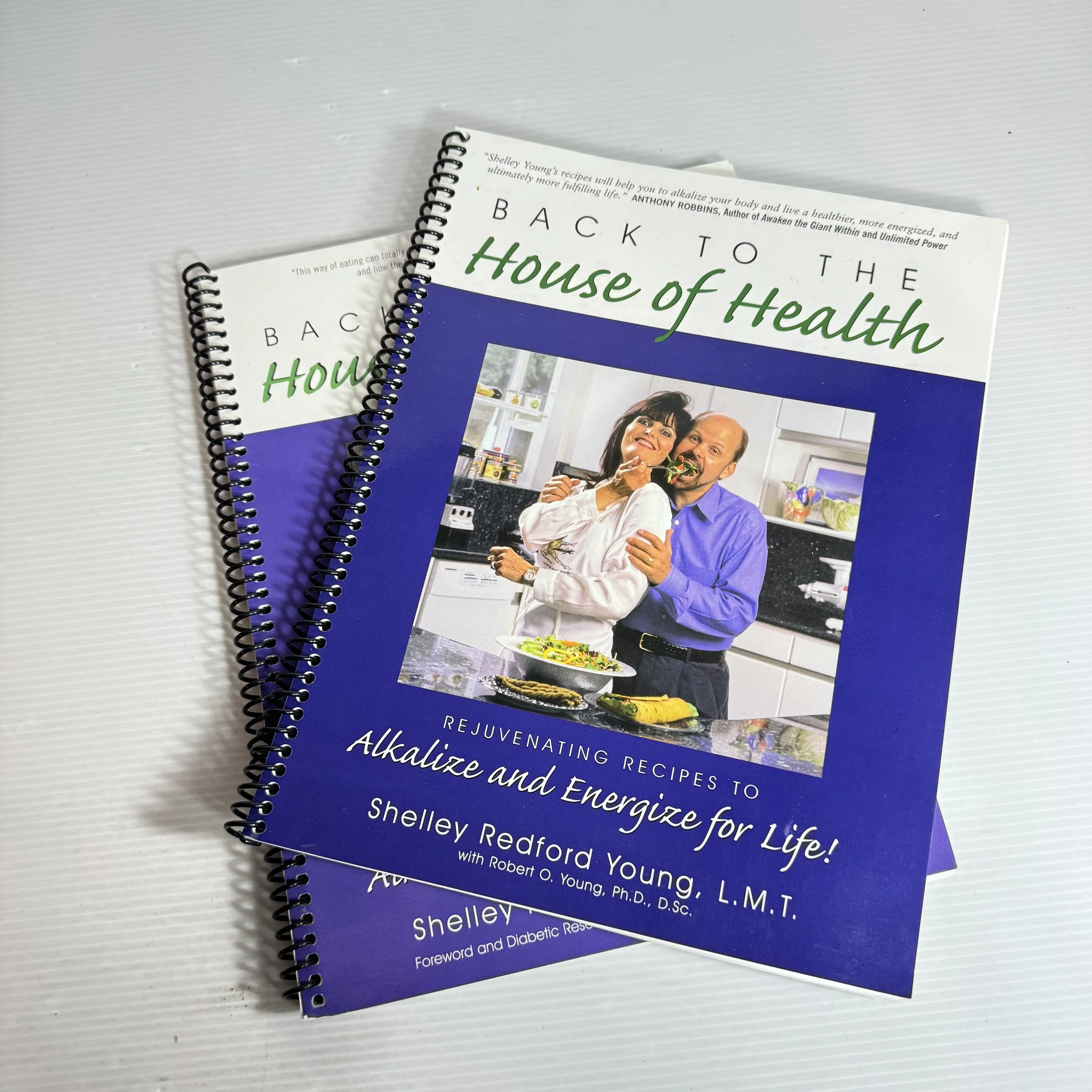 Back to The House of Health : Alkalize and Energize for Life! - Shelley Redford Young, L.M.T.  Book Bundle x 2