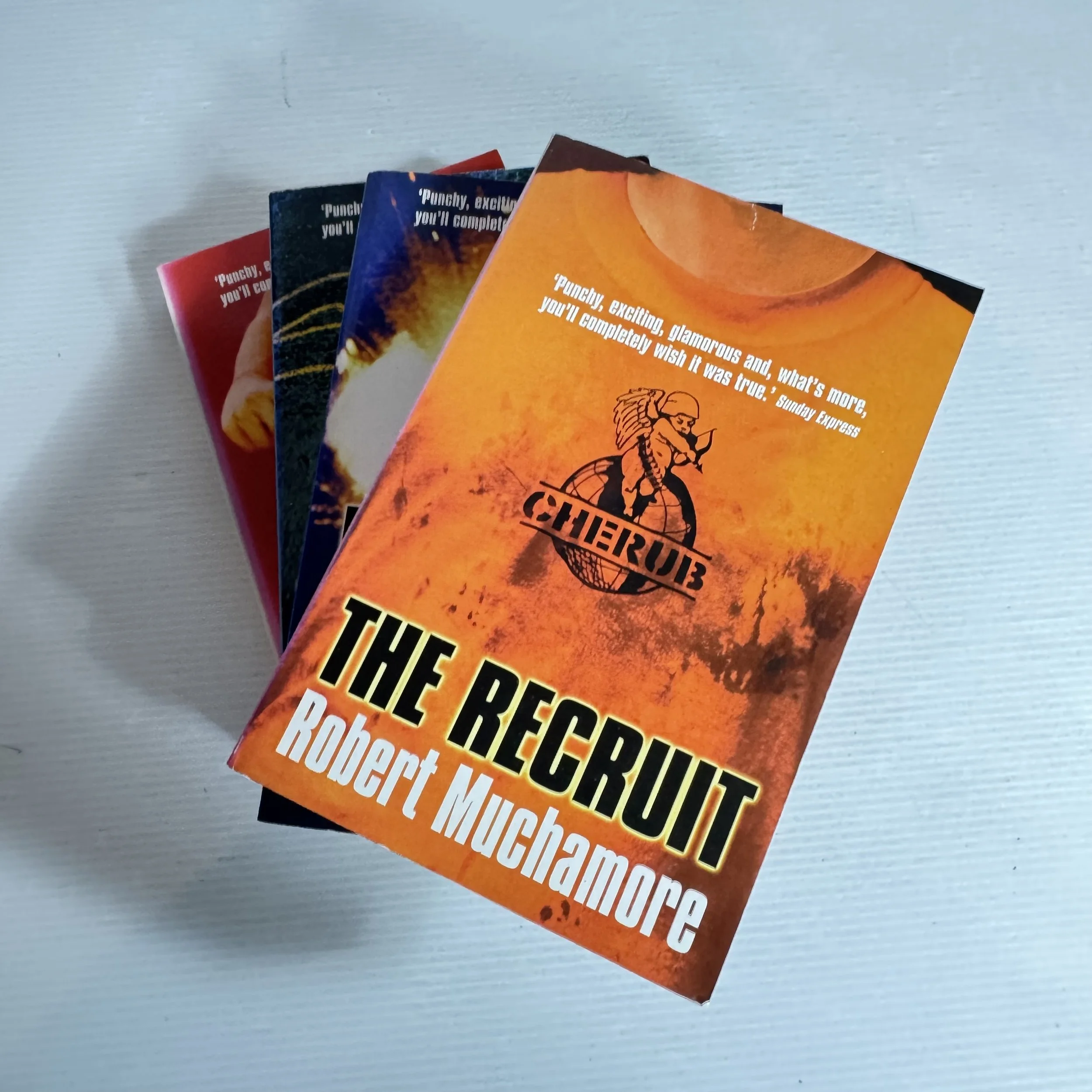 Robert Muchamore CHERUB Book Bundle x 4  Titles - The Killing / Class A / The Recruit /Divine Madness