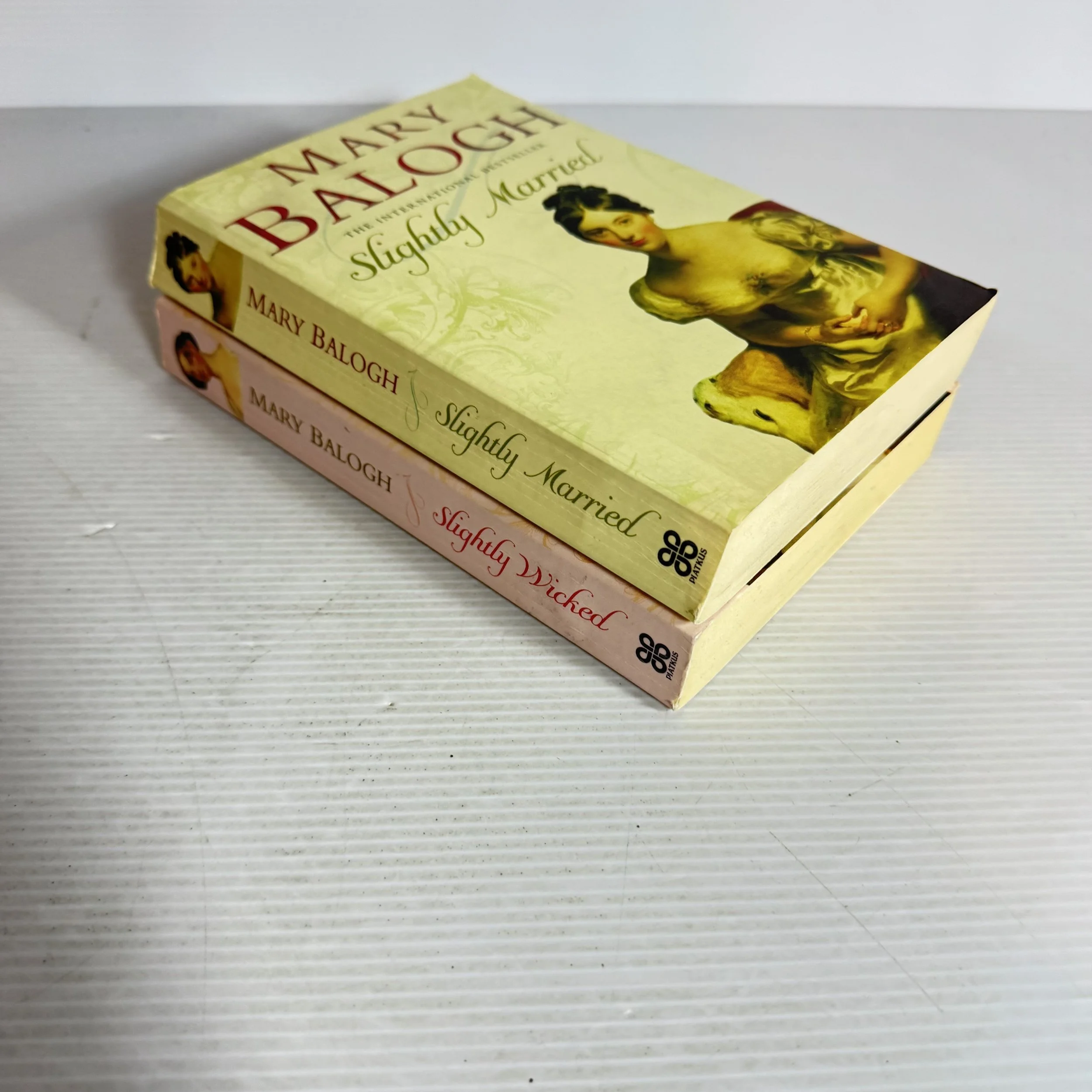 Mary Balogh Book Bundle x 2 - Slightly Wicked & Slightly Married