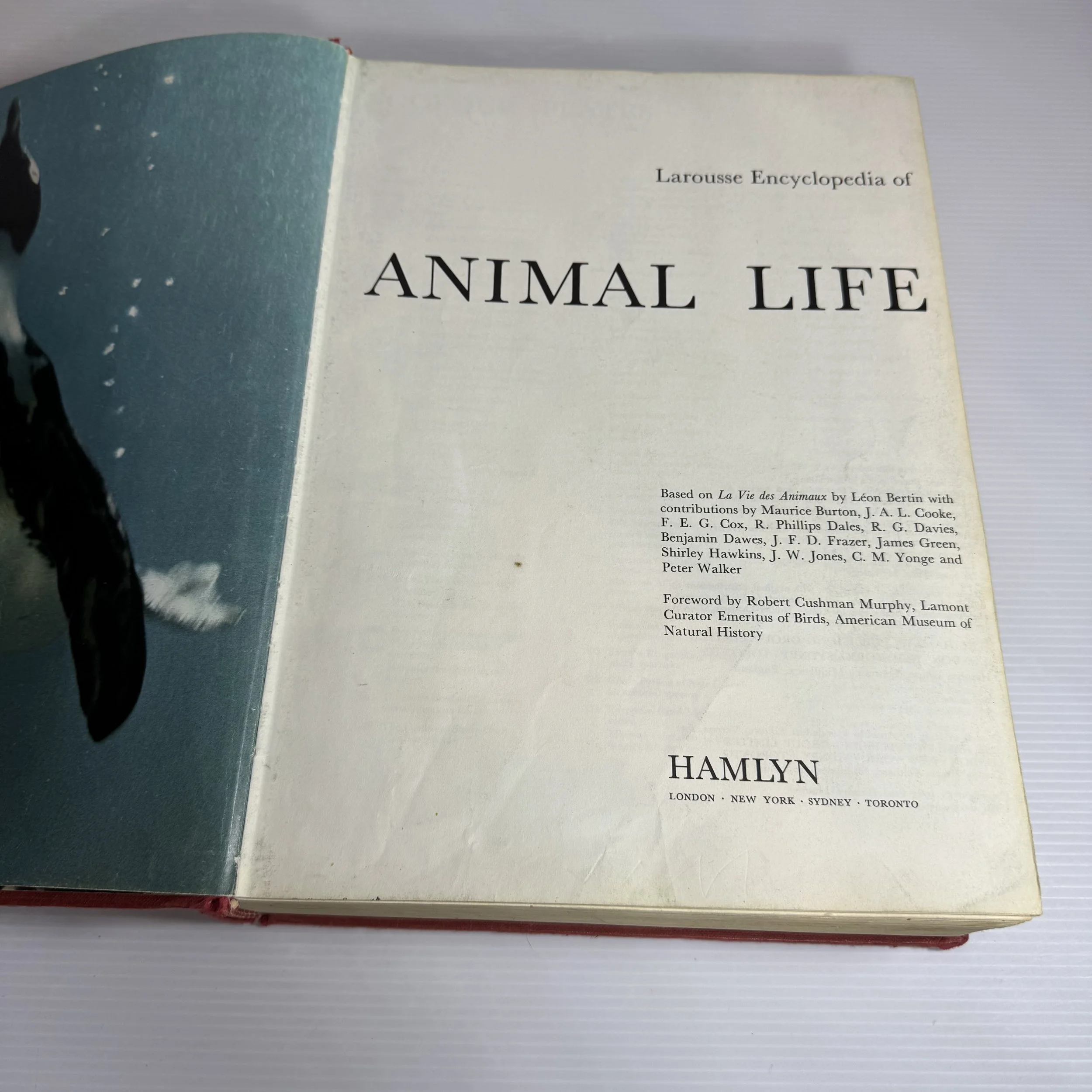 Larousse Encyclopaedia of Animal Life - Hamlyn (Vintage 1971)