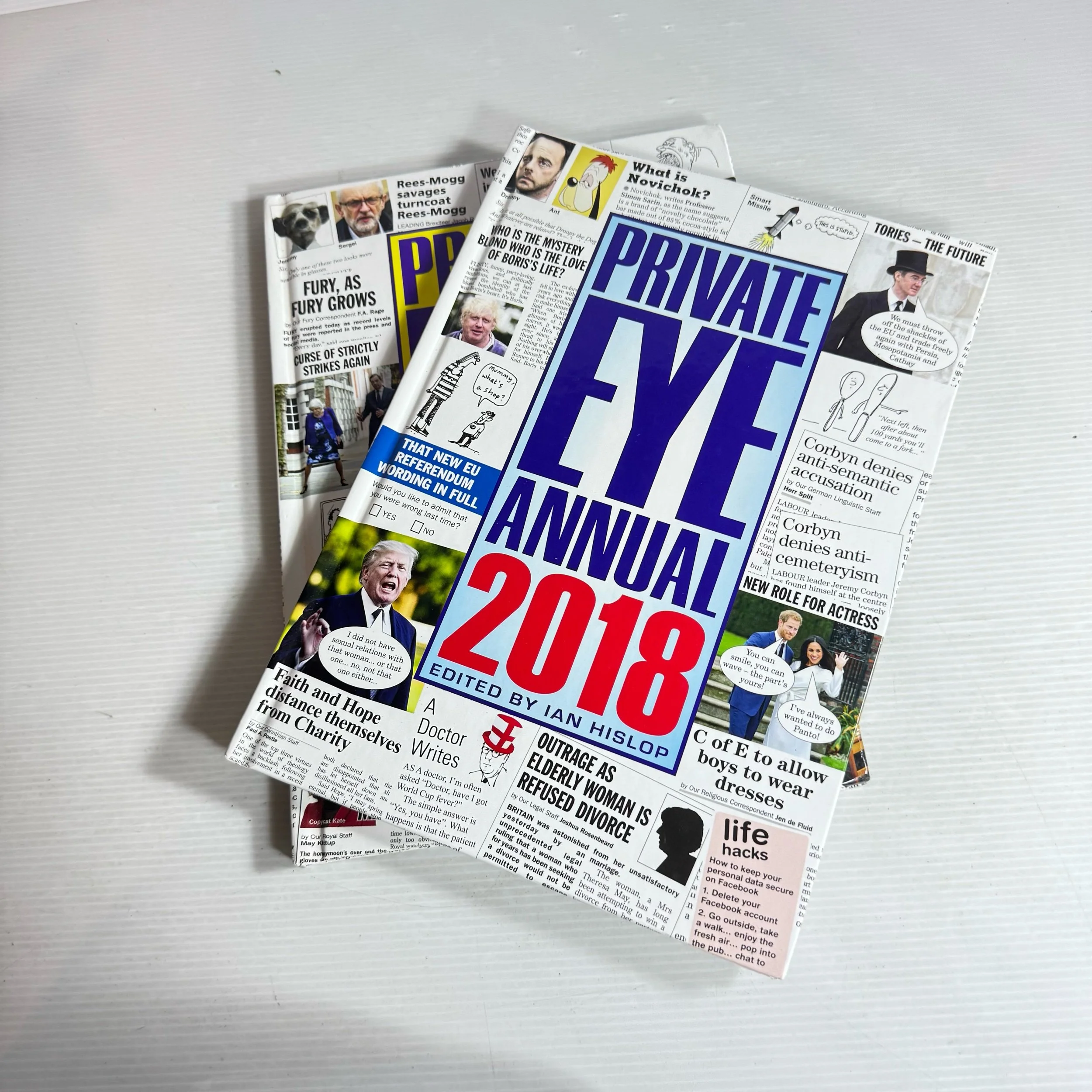 Private Eye Annual (2018 and 2019) Book Bundle x 2