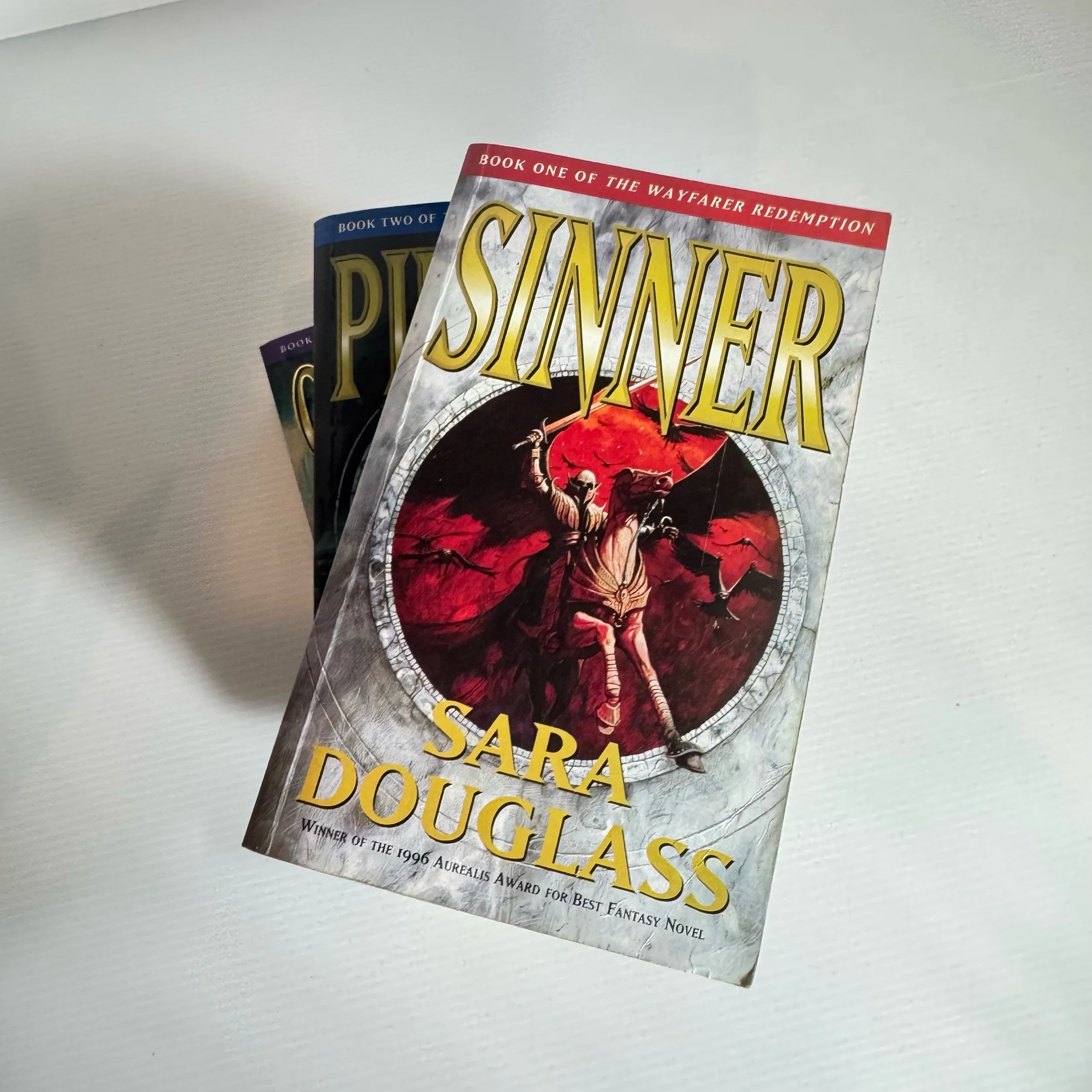The Wayfarer Redemption Series Book Bundle x 3 : Sinner, Pilgrim & Crusader - Sara Douglas (306)