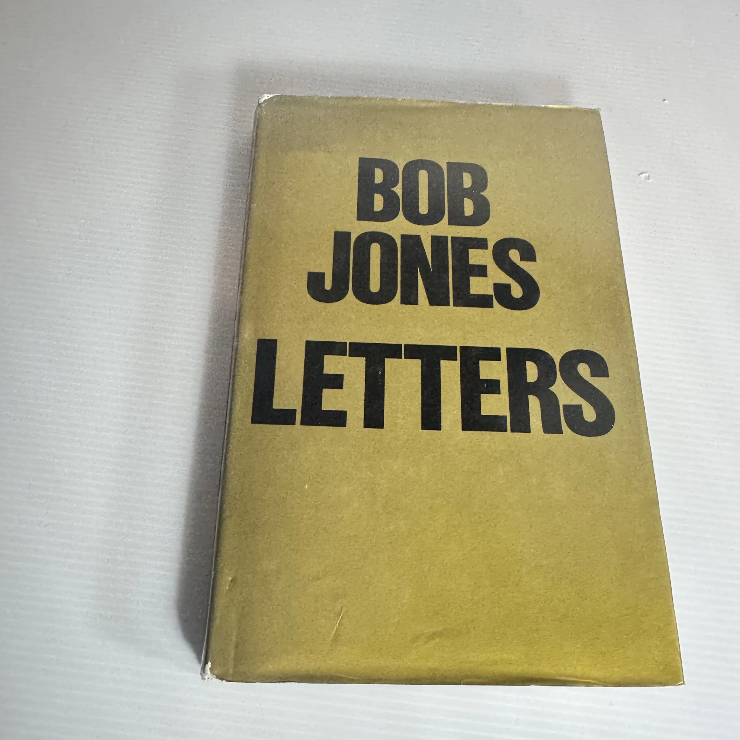 Letters - Bob Jones