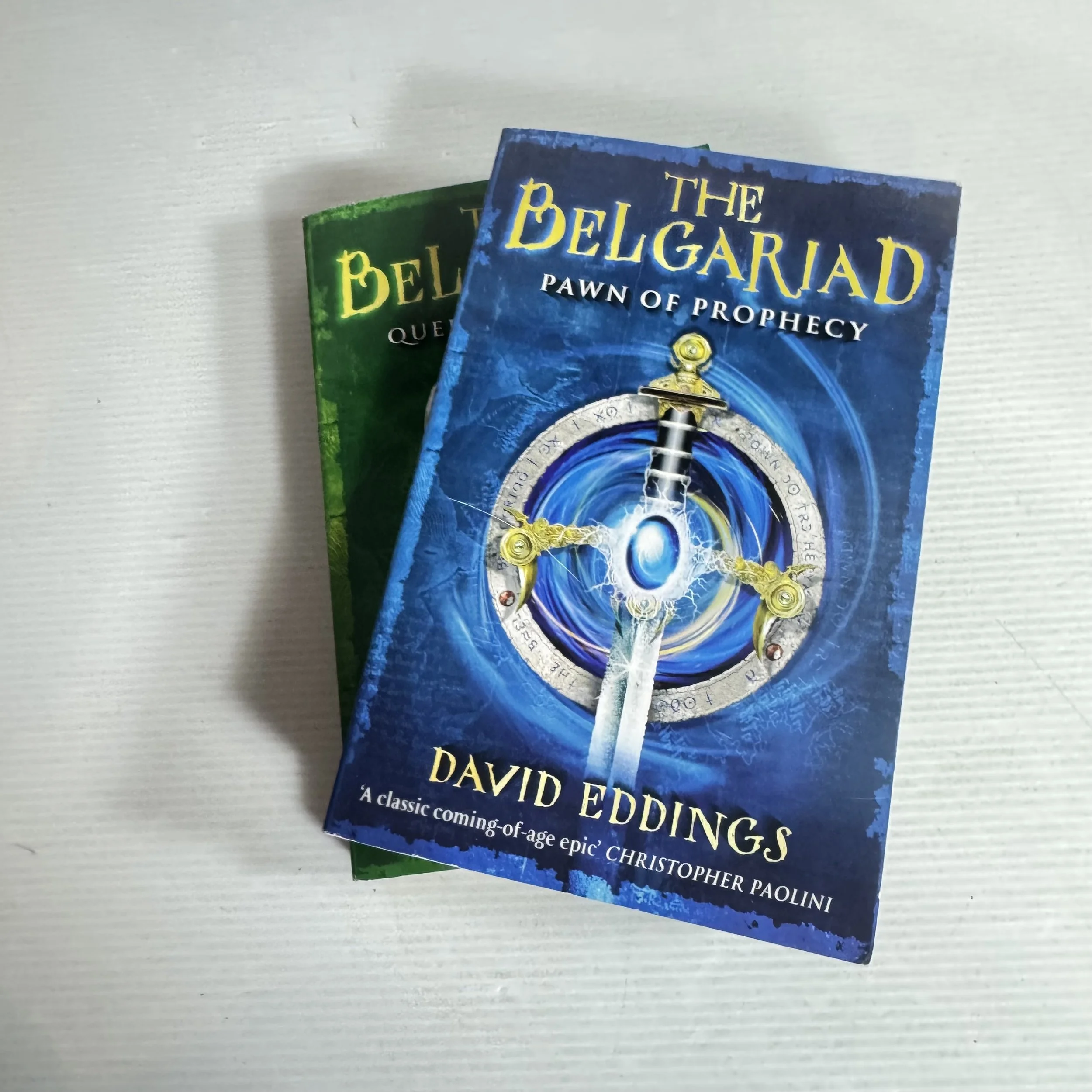 The Belgariad Book Bundle x 2 - David Eddings Pawn of Prophecy & Queen of Sorcery