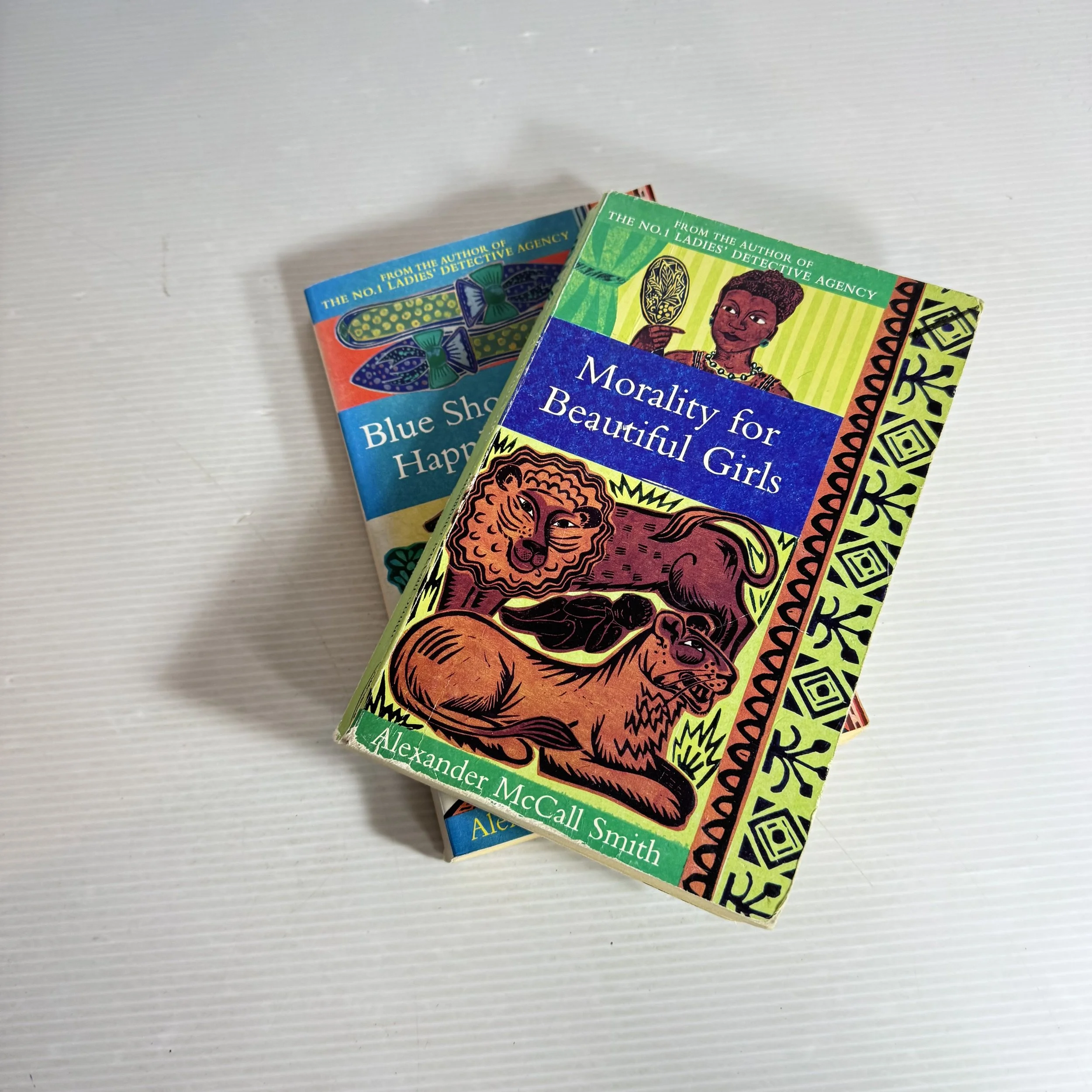 The No.1 Ladies Detective Agency Book Bundle x 2 Morality for Beautiful Girls & Blue Shoes of Happiness - Alexander McCall Smith
