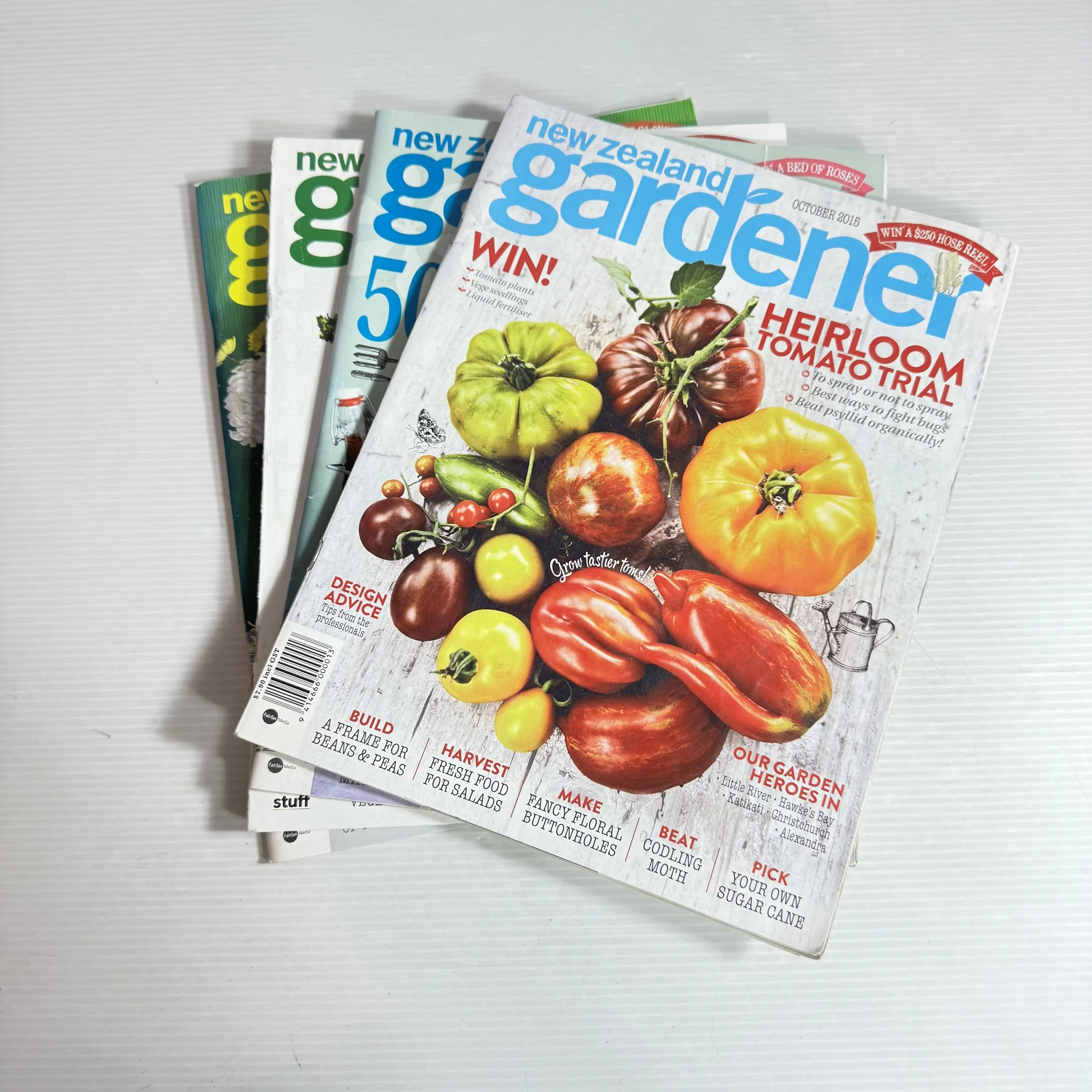 New Zealand Gardener Magazine Bundle x4