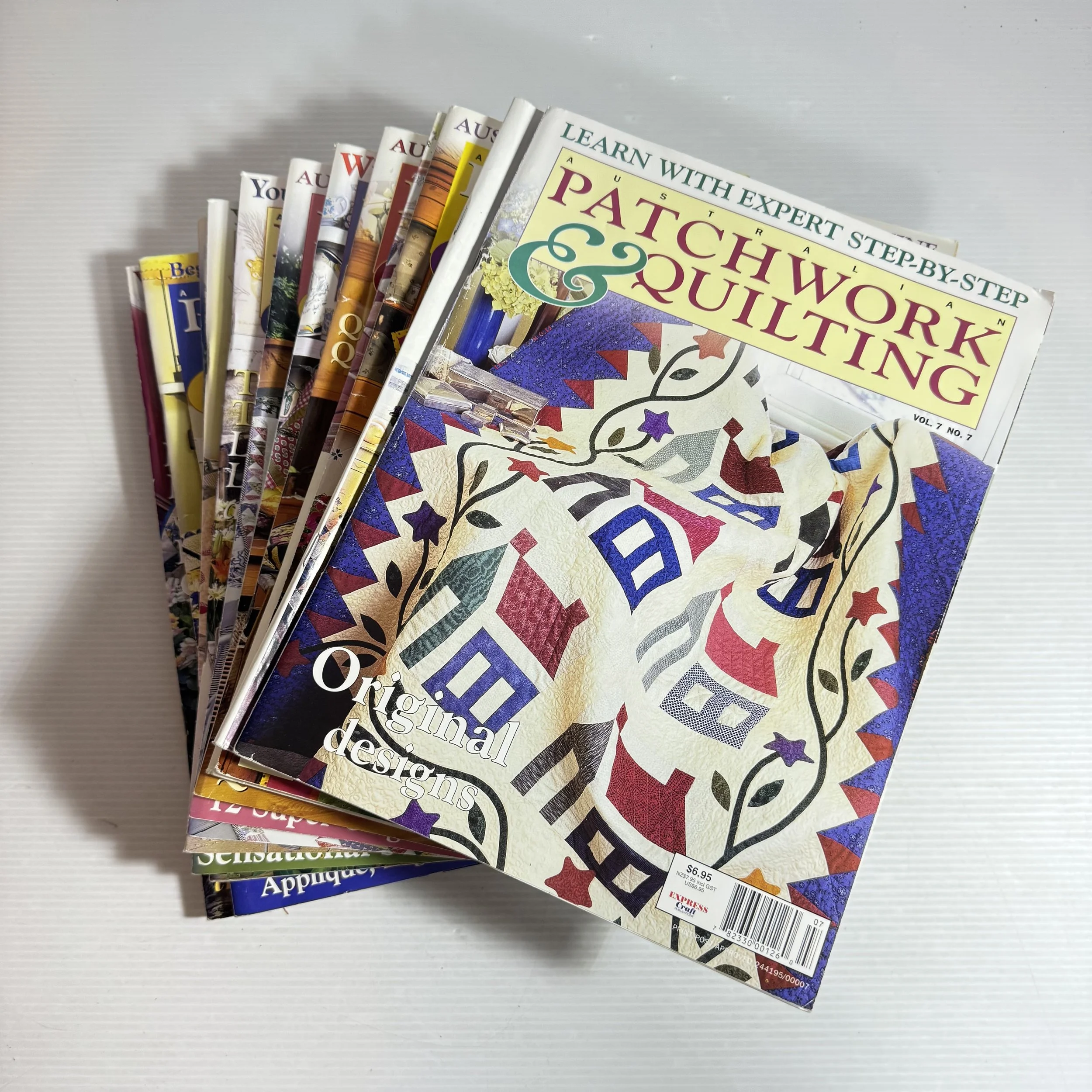 Patchwork & Quilting Magazine Bundle x12