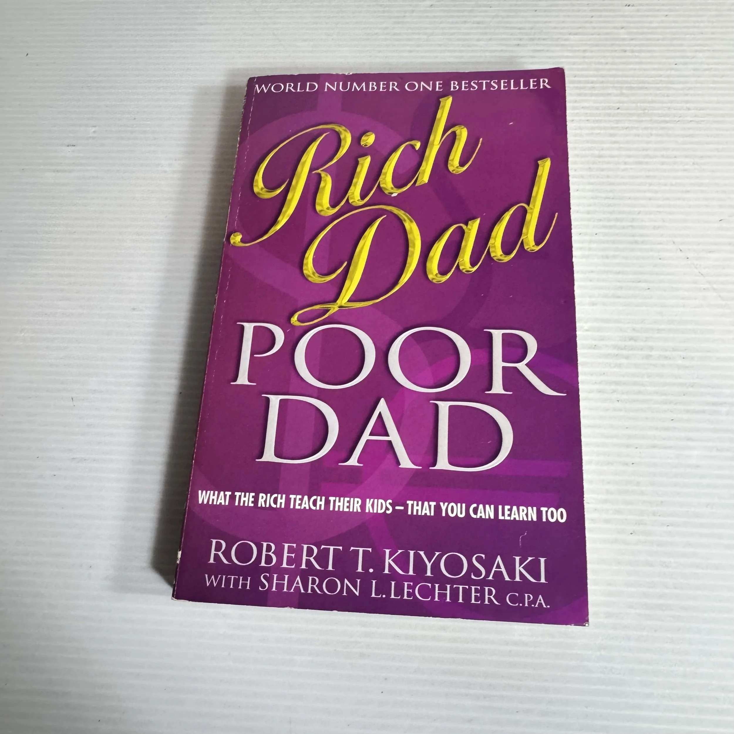 Rich Dad Poor Dad : What The Rich Teach Their Kids - That You Can Learn Too - Robert T. Kiyosaki & Sharon L. Lechter