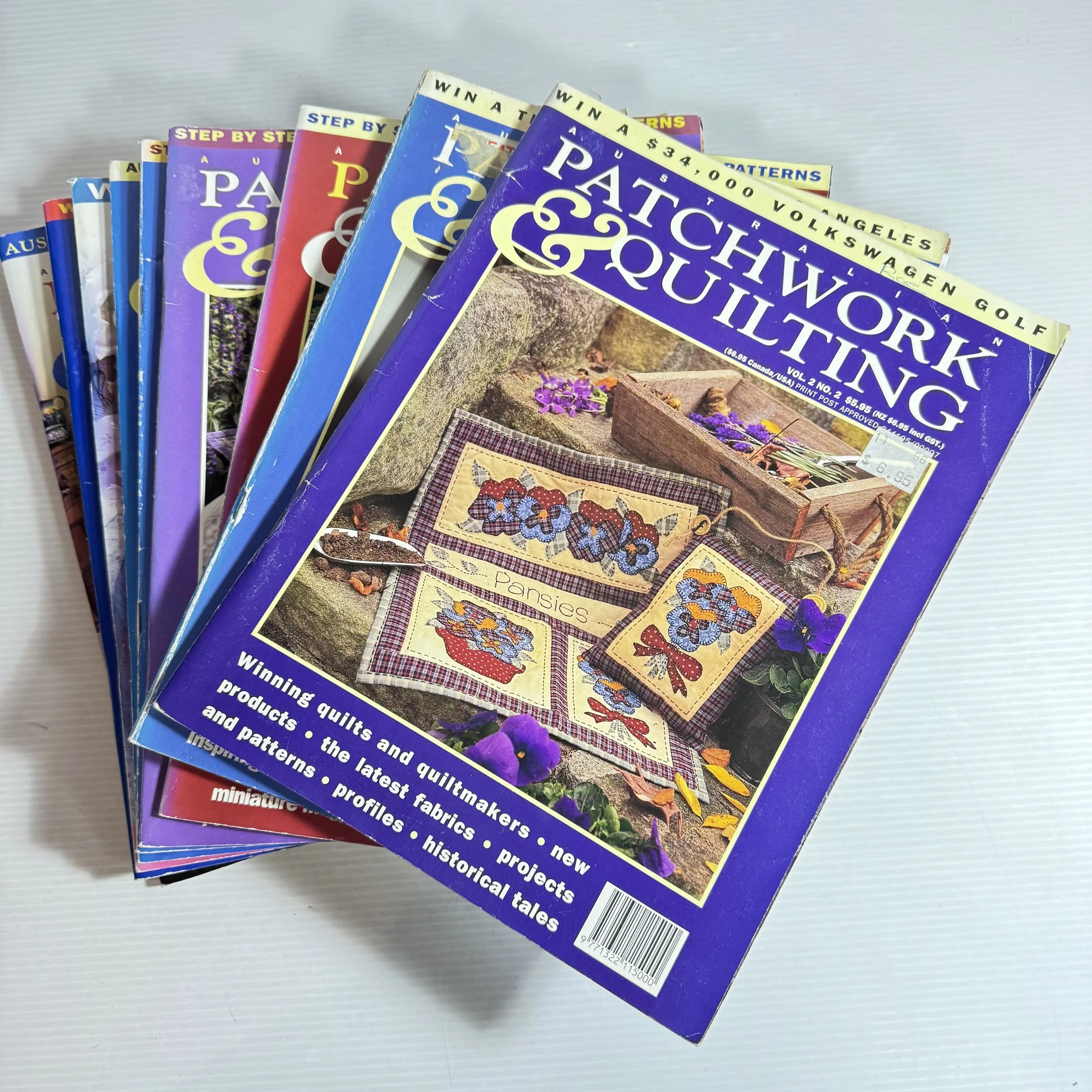 Patchwork & Quilting Magazine Bundle x10