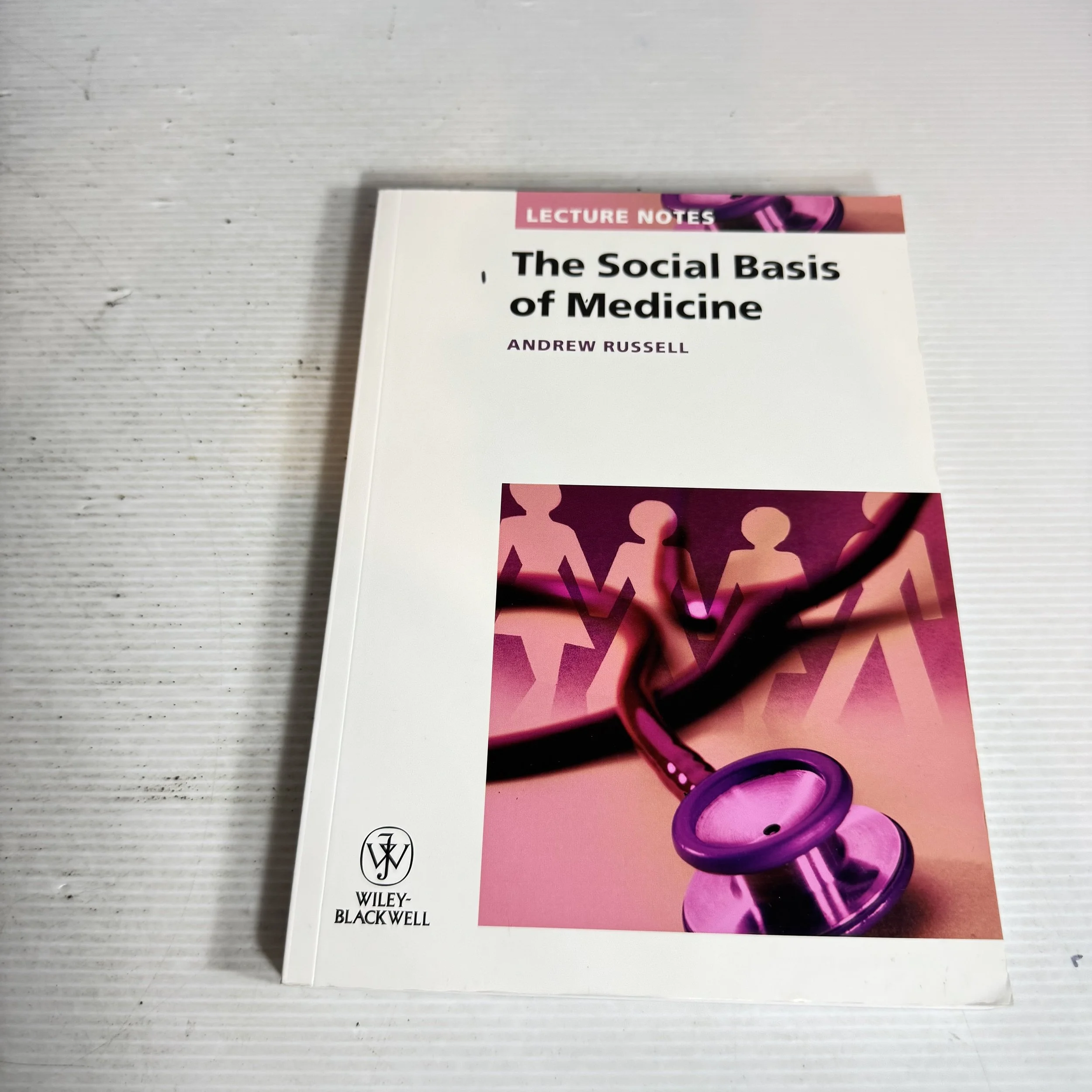 The Social Basis Of Medicine - Andrew Russell (Lecture Notes)