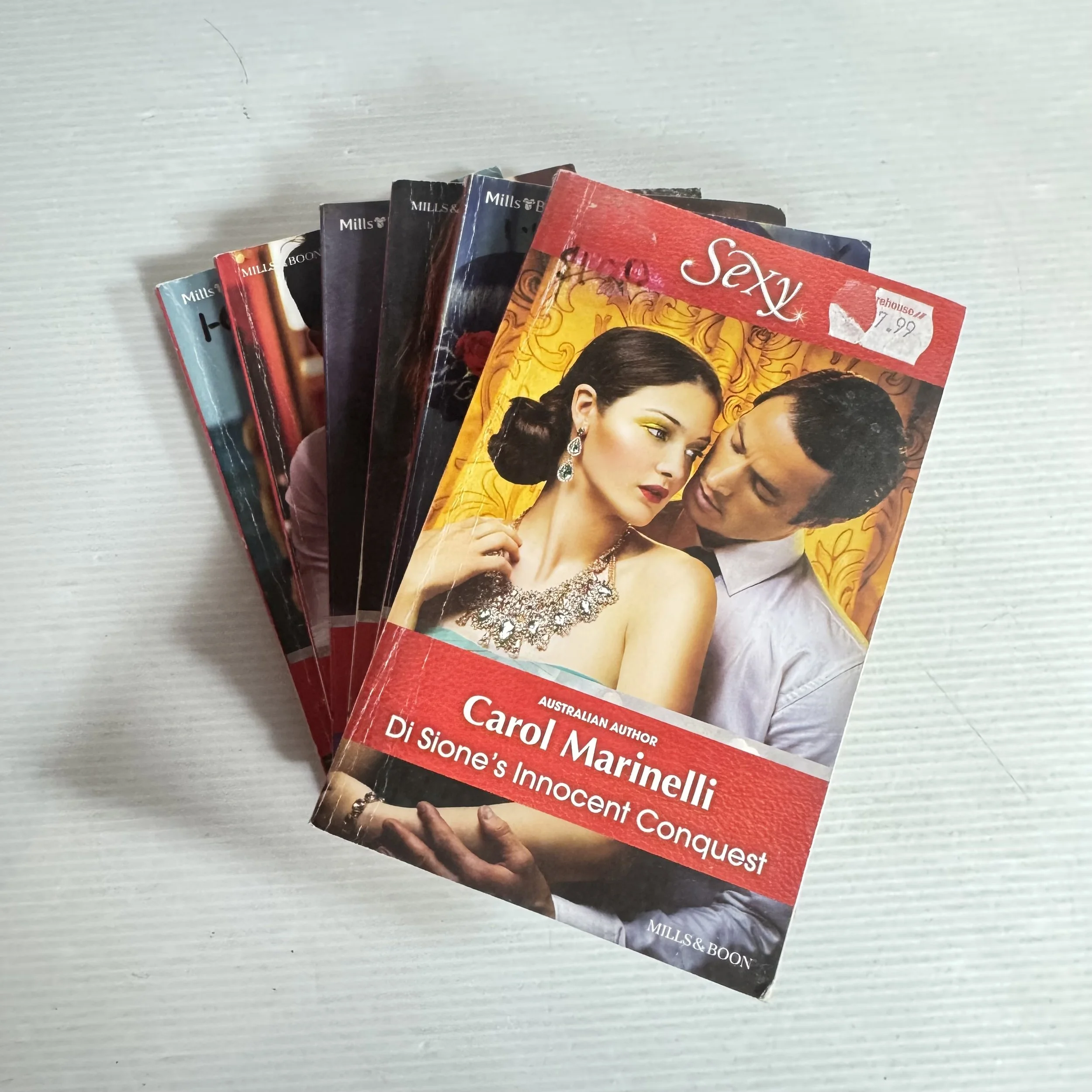 Mills And Boon (Sexy) Book Bundle x 6 (307)