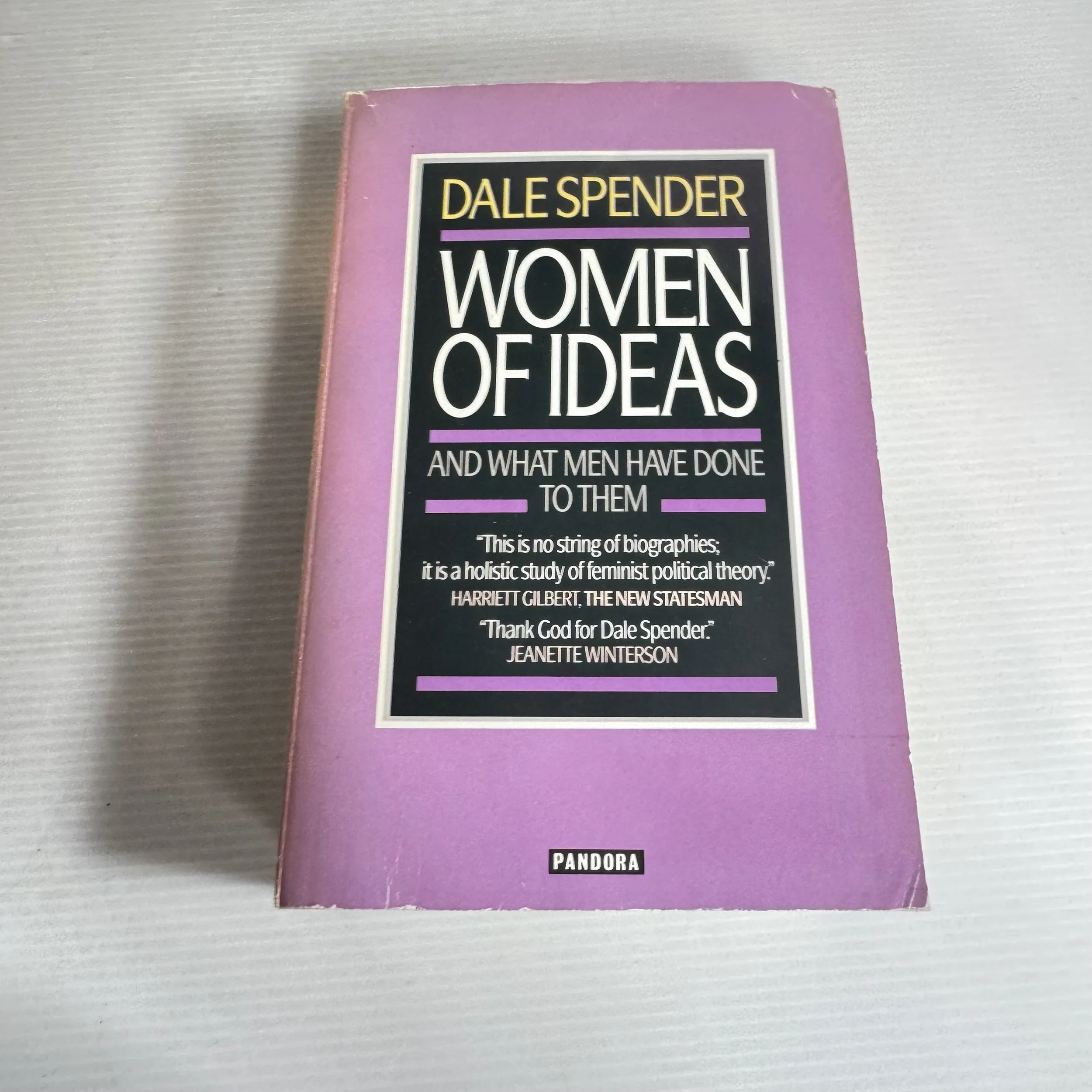 Women of Ideas and What Men Have Done to Them - Dale Spender