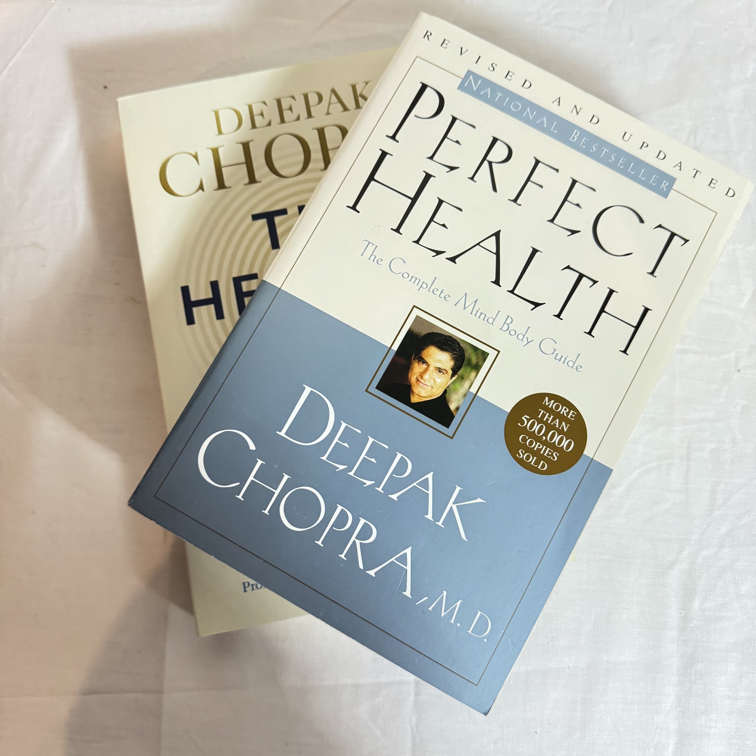 Deepak Chopra, M.D. - Book Bundle x 2 - Perfect Health & The Healing Self