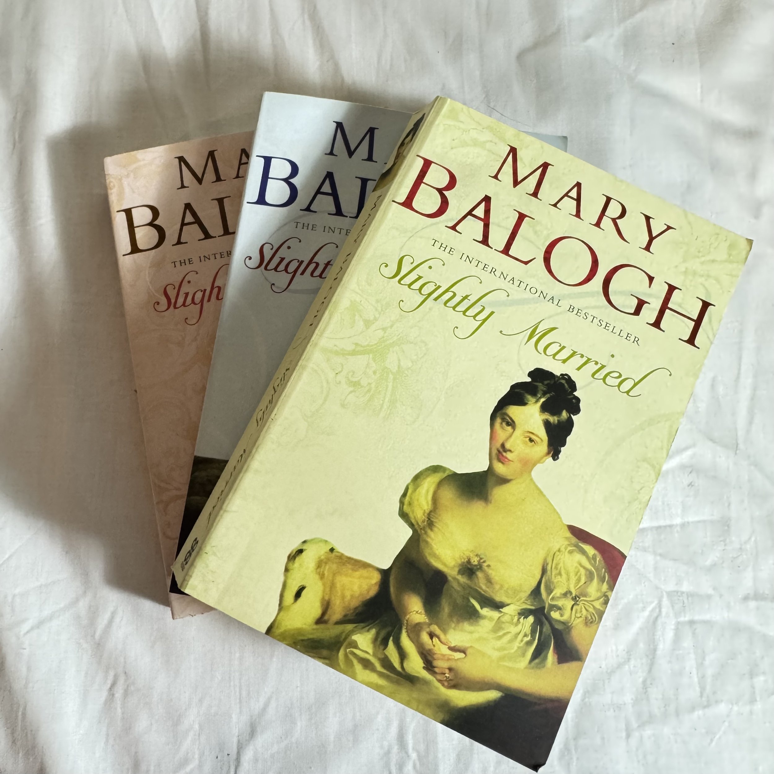 Mary Balogh Book Bundle x3 The Slightly Series - Married, Wicked & Scandalous